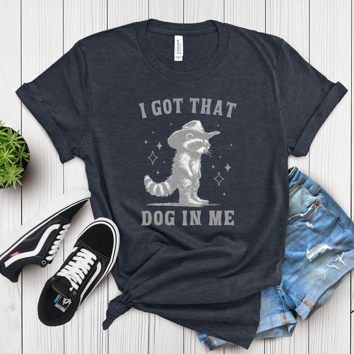 I Got That Dog In Me Vintage Shirt, Retro Sheriff Cat Dog In Me T-shirt, Vintage 90s Shirt, Washed Shirt, Vintage Distressed Shirt