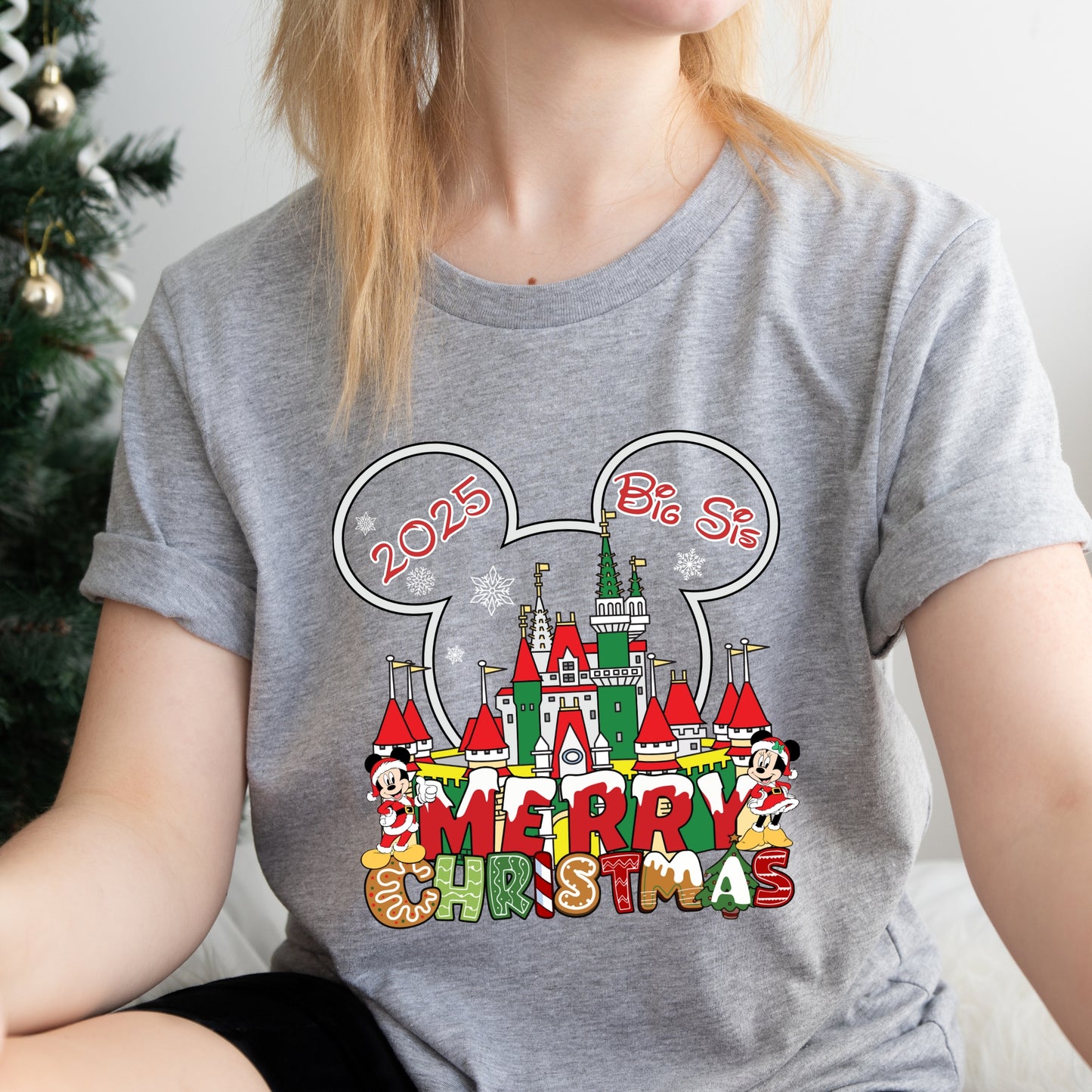 Personalized Family Christmas Squad Matching Shirts, Custom Holiday Tees for Kids and Adults, Festive Family Outfits Christmas Gift