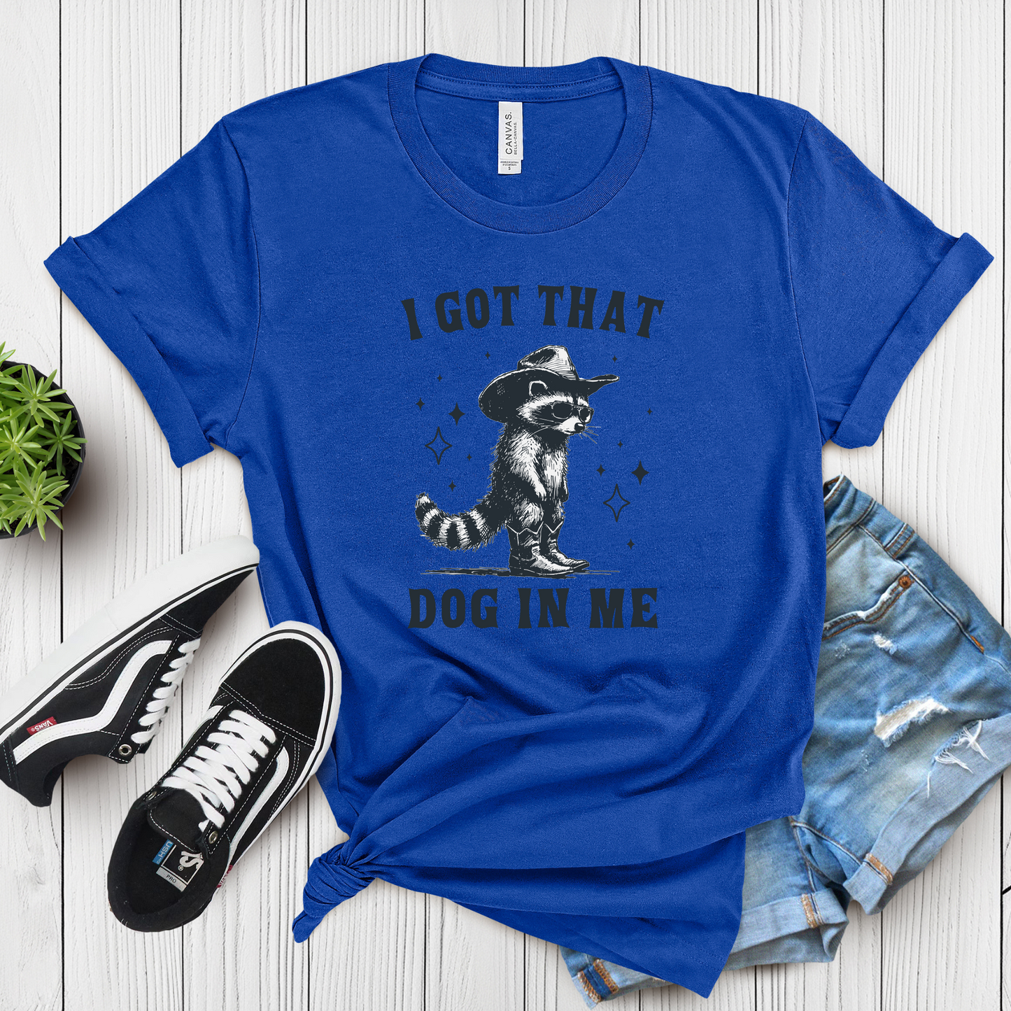 I Got That Dog In Me Vintage Shirt, Retro Sheriff Cat Dog In Me T-shirt, Vintage 90s Shirt, Washed Shirt, Vintage Distressed Shirt