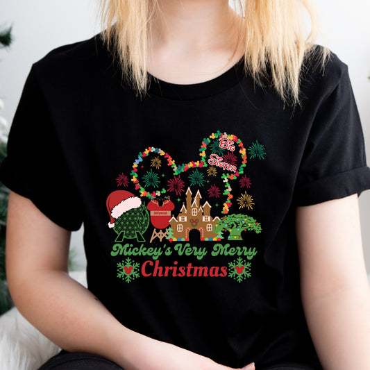 Personalized Family Christmas Squad Matching Shirts, Custom Holiday Tees for Kids and Adults, Festive Family Outfits Christmas Gift