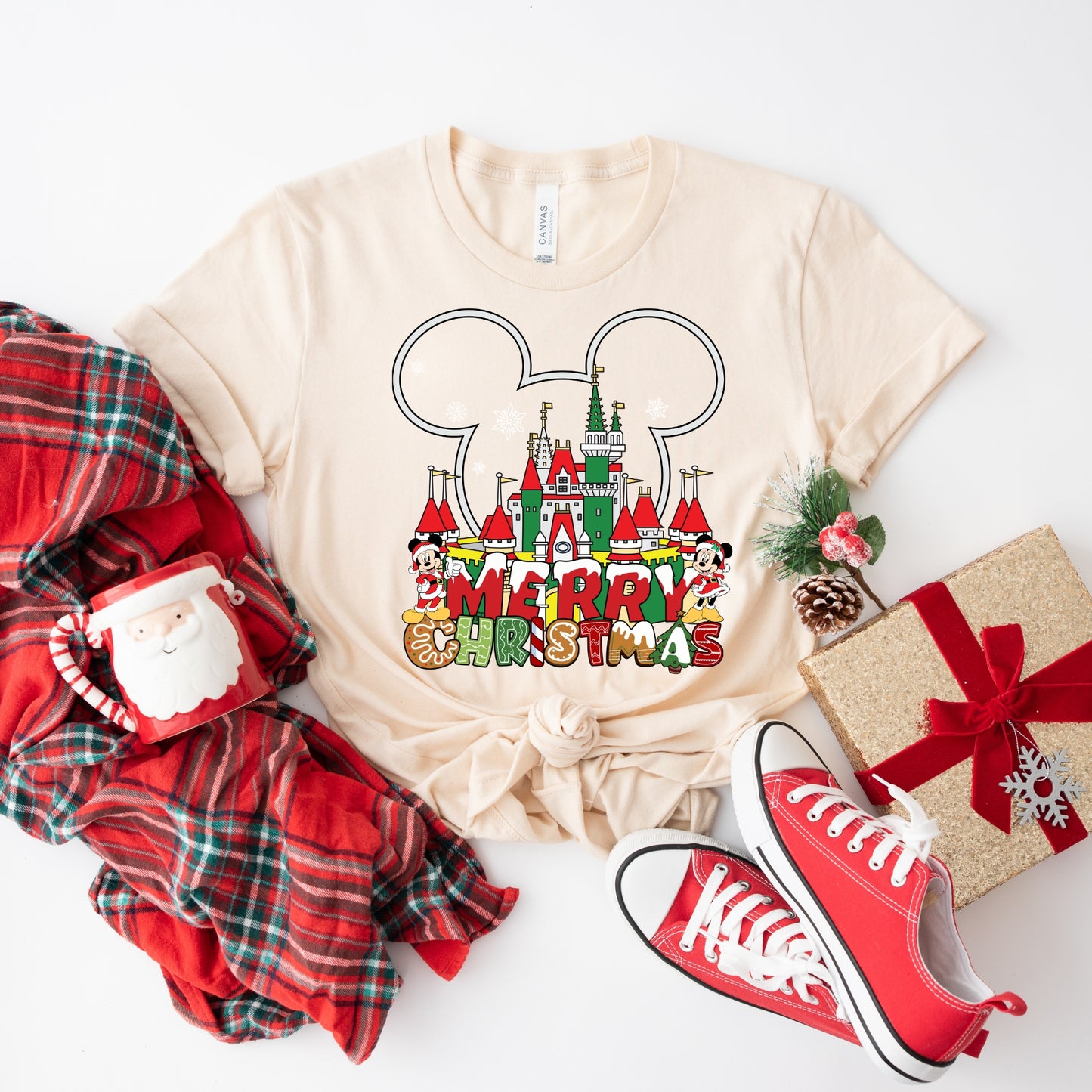 Personalized Family Christmas Squad Matching Shirts, Custom Holiday Tees for Kids and Adults, Festive Family Outfits Christmas Gift