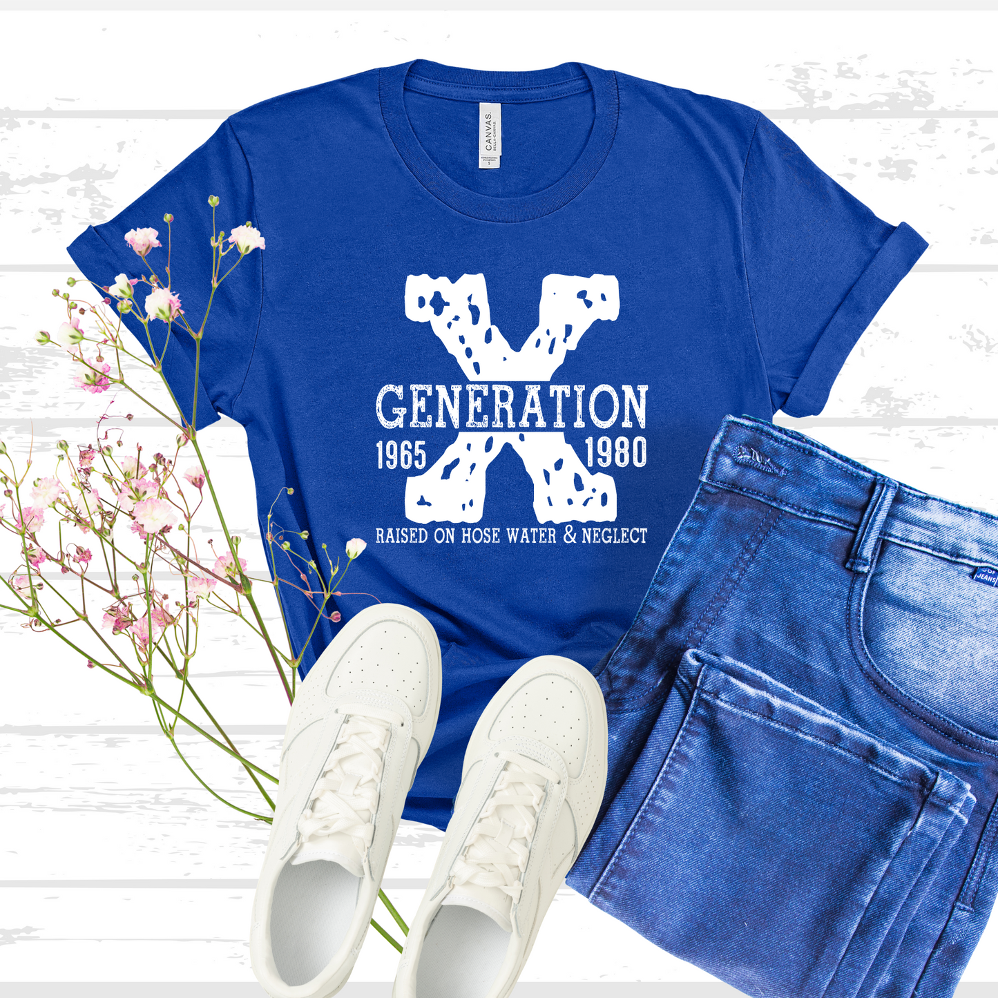 Generation X Shirt, Gen X Shirt, 80s Shirt, Raised On Hose Water and Neglect Shirt, Gen X Tshirt, X Generation Gift, 70s Shirt, 1980s Shirt