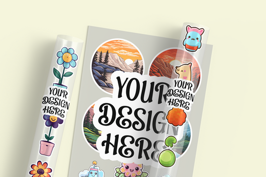 High Quality DTF Transfers Ready to Press | Custom Heat Transfers for Shirts | Full Color Durable Prints with Fast Shipping