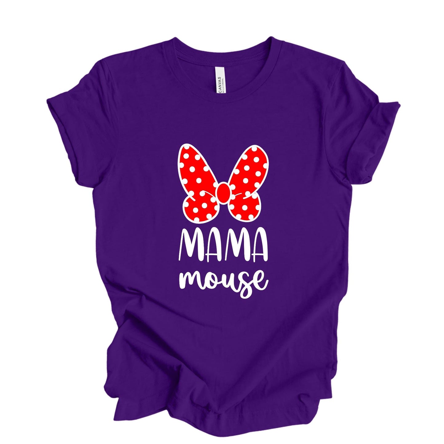 Mama and Mini Mouse Shirt, Disney Mommy and Me T-Shirt, Minnie Mom Matching Tee, Disneyland Mother's Day Tee, Minnie Bow Shirt