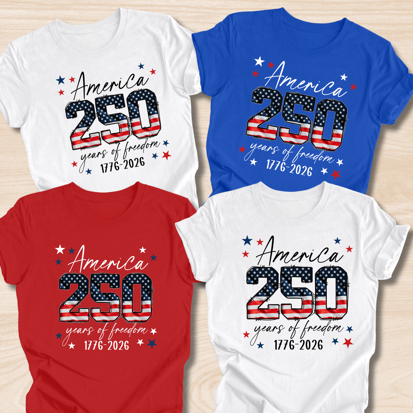 USA 250th Anniversary Shirt, 4th July Family Shirts, 4th July Tee, USA 250th Anniversary Independence Day Shirts, 4th July 250th Year Shirts