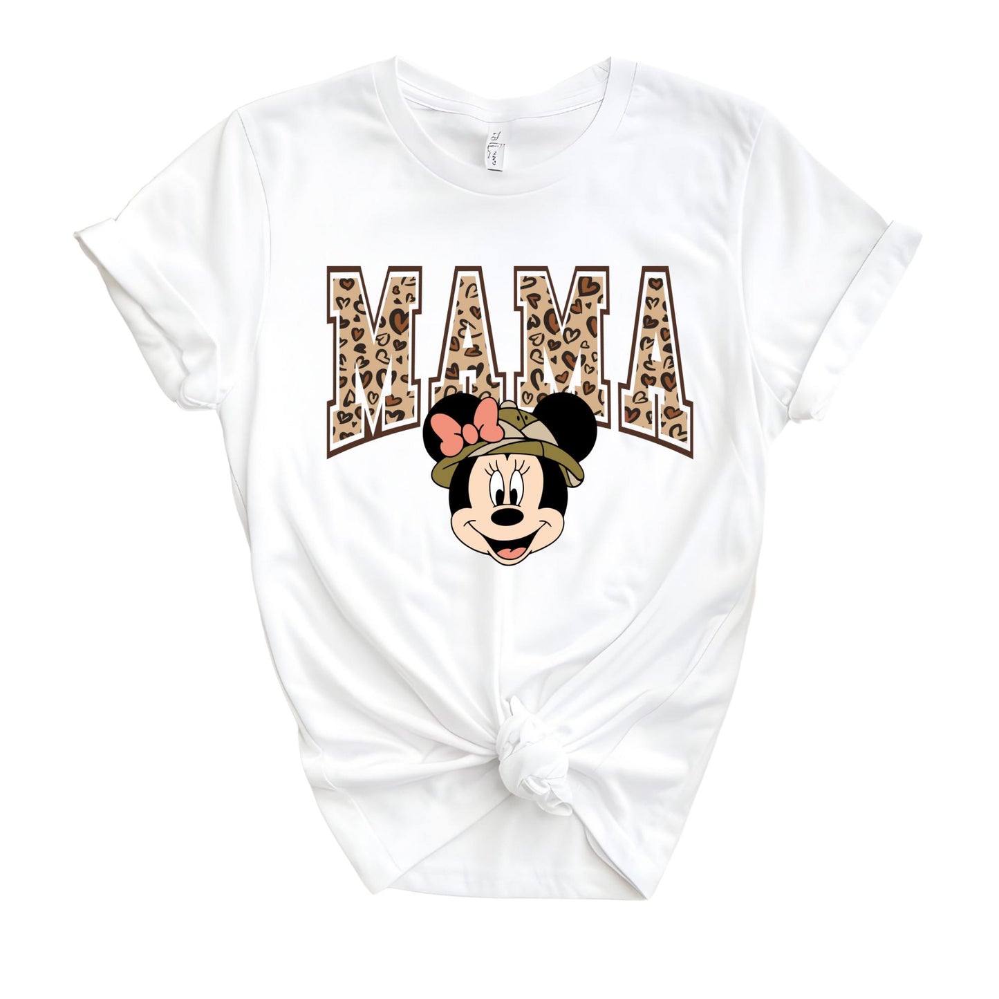 Mama and Mini Shirt, Disney Leopard Mom and Daughter Trip Sweatshirt, Mama and Mini Mouse T-Shirt, Mini Mom Tee, Disney Mothers Day Gift