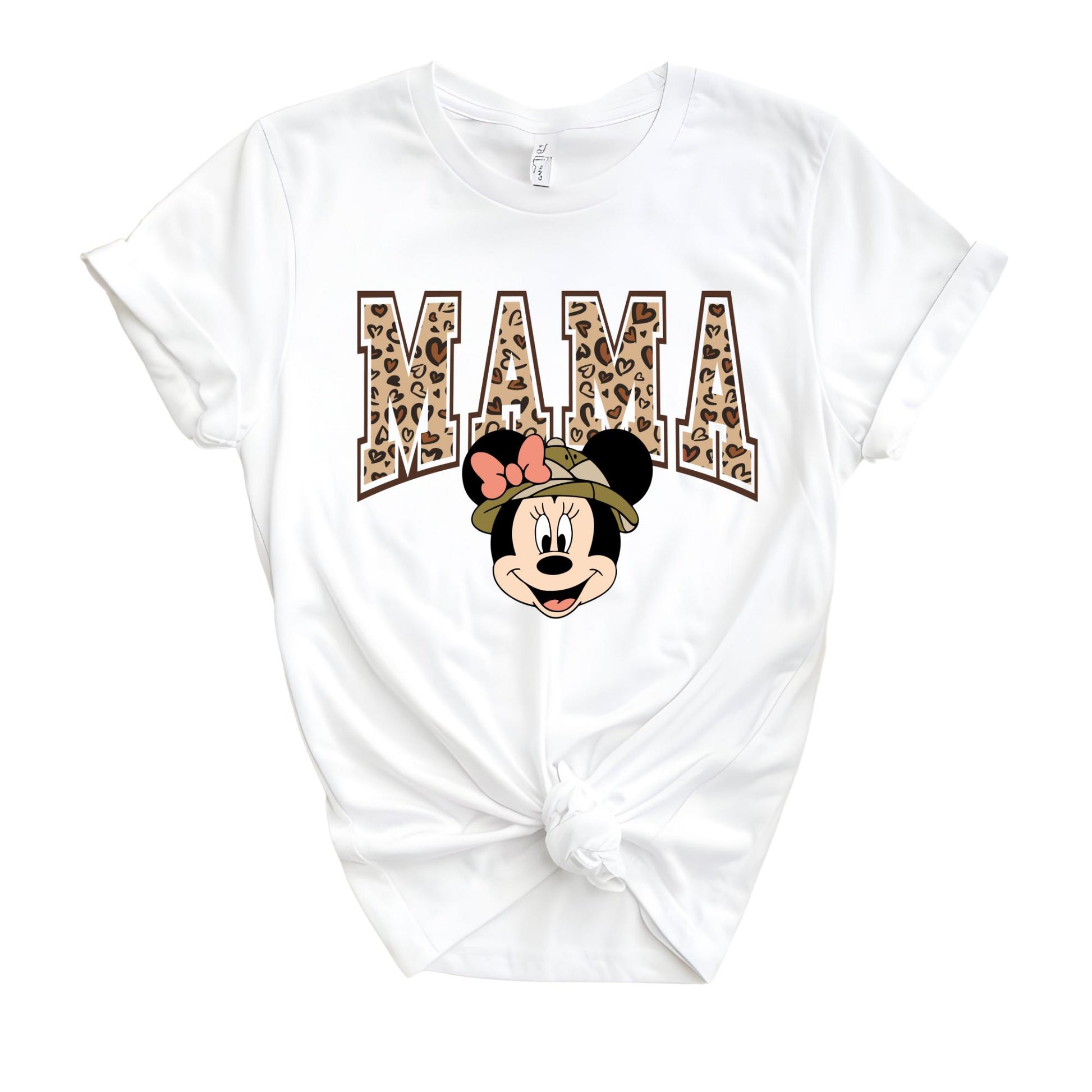 Mama and Mini Shirt, Disney Leopard Mom and Daughter Trip Sweatshirt, Mama and Mini Mouse T-Shirt, Mini Mom Tee, Disney Mothers Day Gift