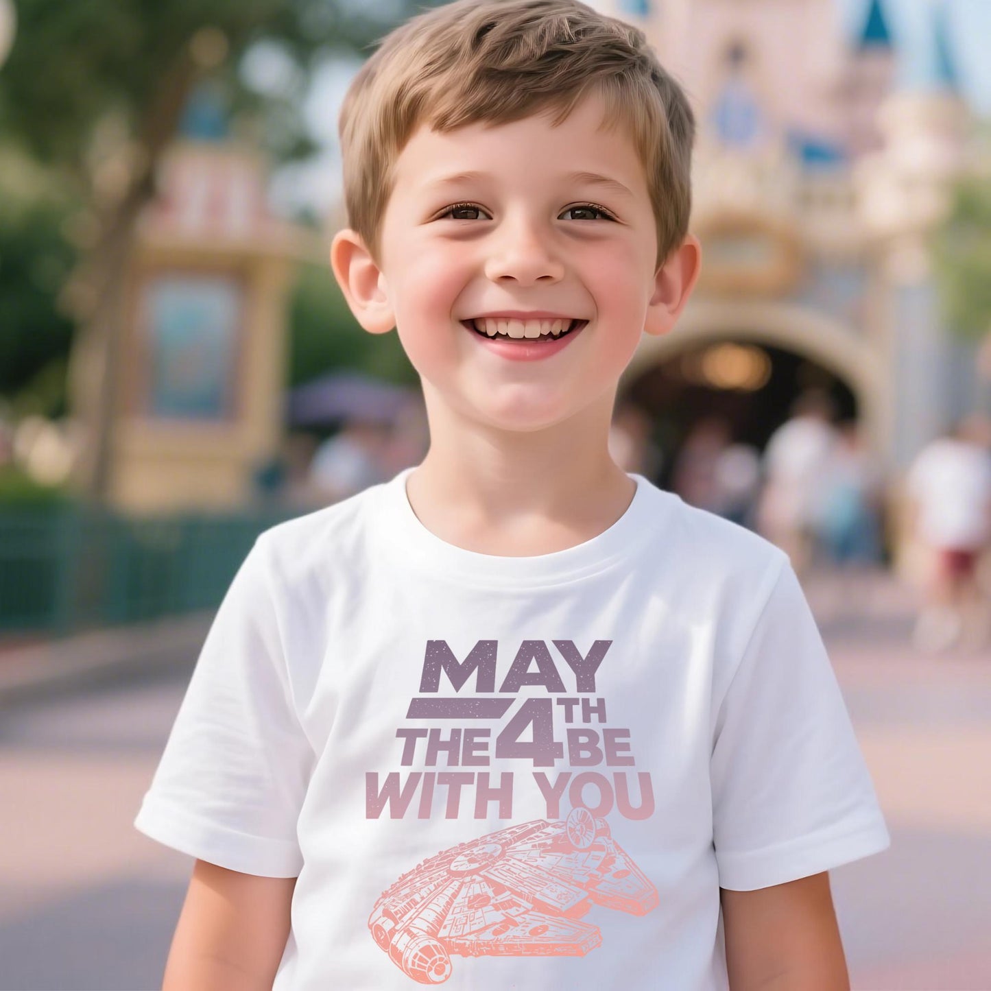 Star Wars Day Shirt, Disneyworld Star Wars Tee, May the 4th Shirt, May the Force Be With You Shirt, Galaxy's Edge Tee, Millennium Falcon Tee