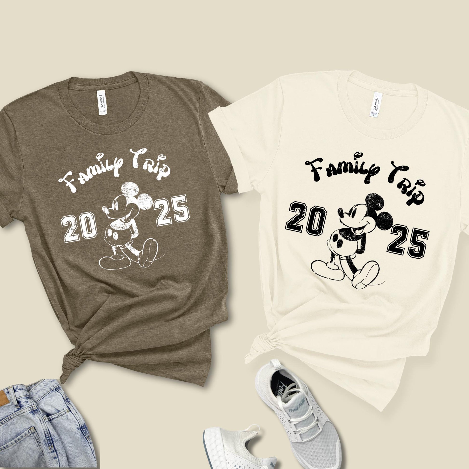 Disney 2025 Family Trip Shirt, Mickey Mouse Pose Vacation Tee, Making Family Memories Tees, Disneyworld Family Shirt, 2025 Disney Tees