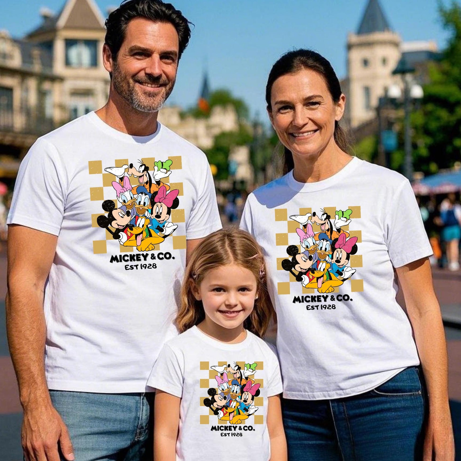 Retro Mickey & Co 1928 Shirt, Disneyland Tee, Disneyworld Shirt, Mickey And Friends Family Shirt, Disney Gift, Vacation Shirt