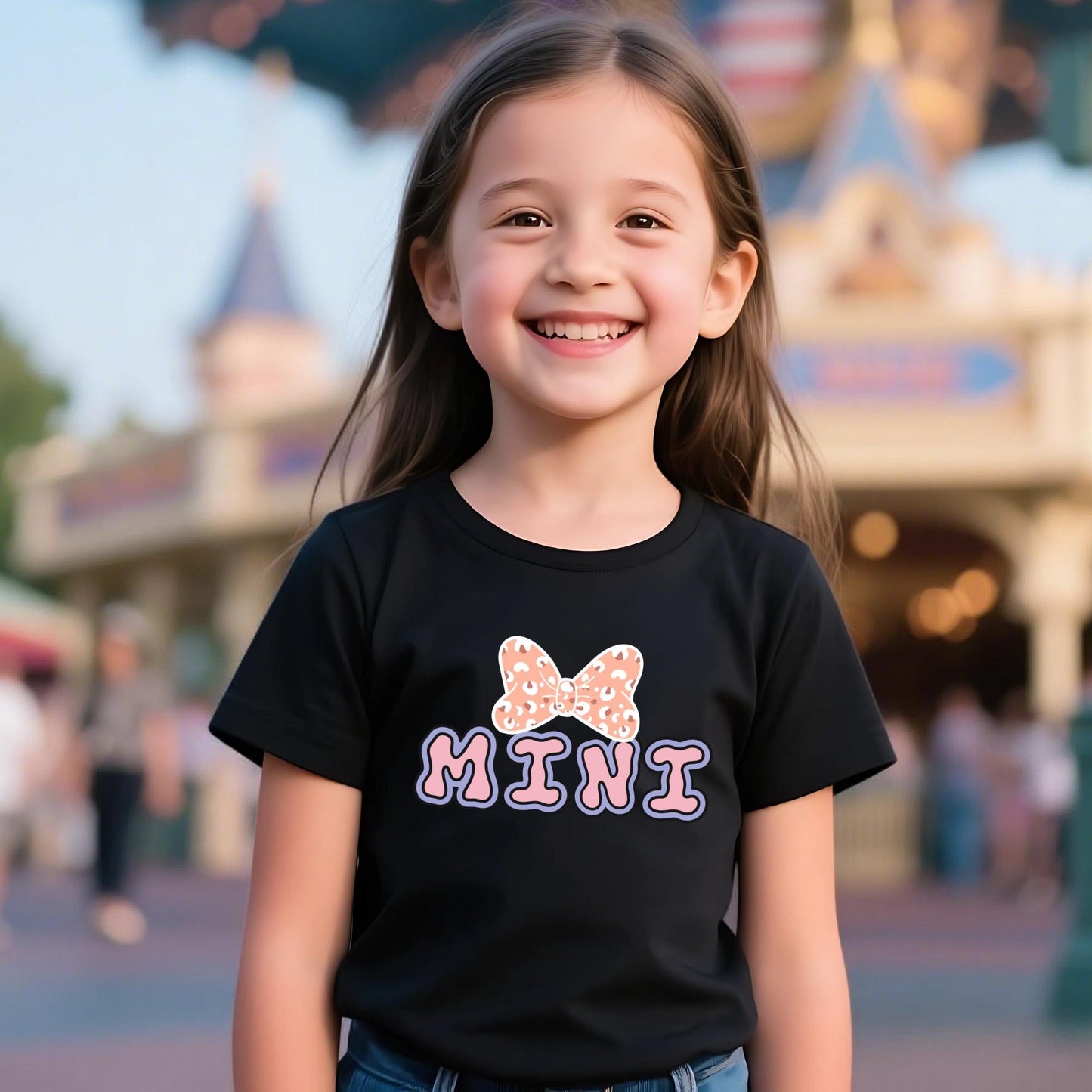 Disney Minnie Mama Mini Matching Shirt, Disney Mama and Mini T-shirt, Disney Family Matching Tee, Dad and Son Shirt Fathers Day Gift