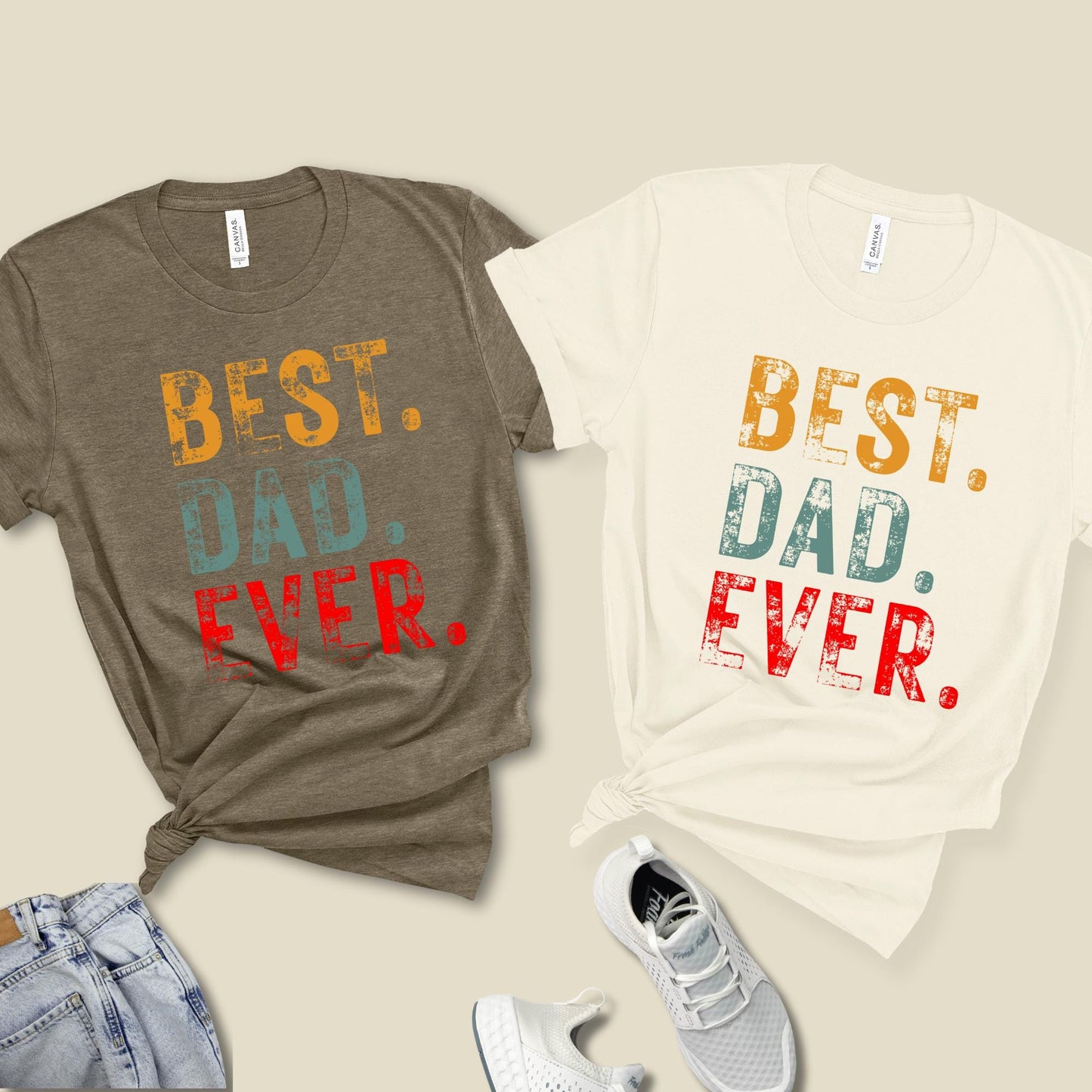 Best Dad Ever Shirt Fathers Day Gift For Dad, Best Dad T-Shirt For Men, Funny Dad Gift From Daughter, Funny Birthday Gift For Best Dad