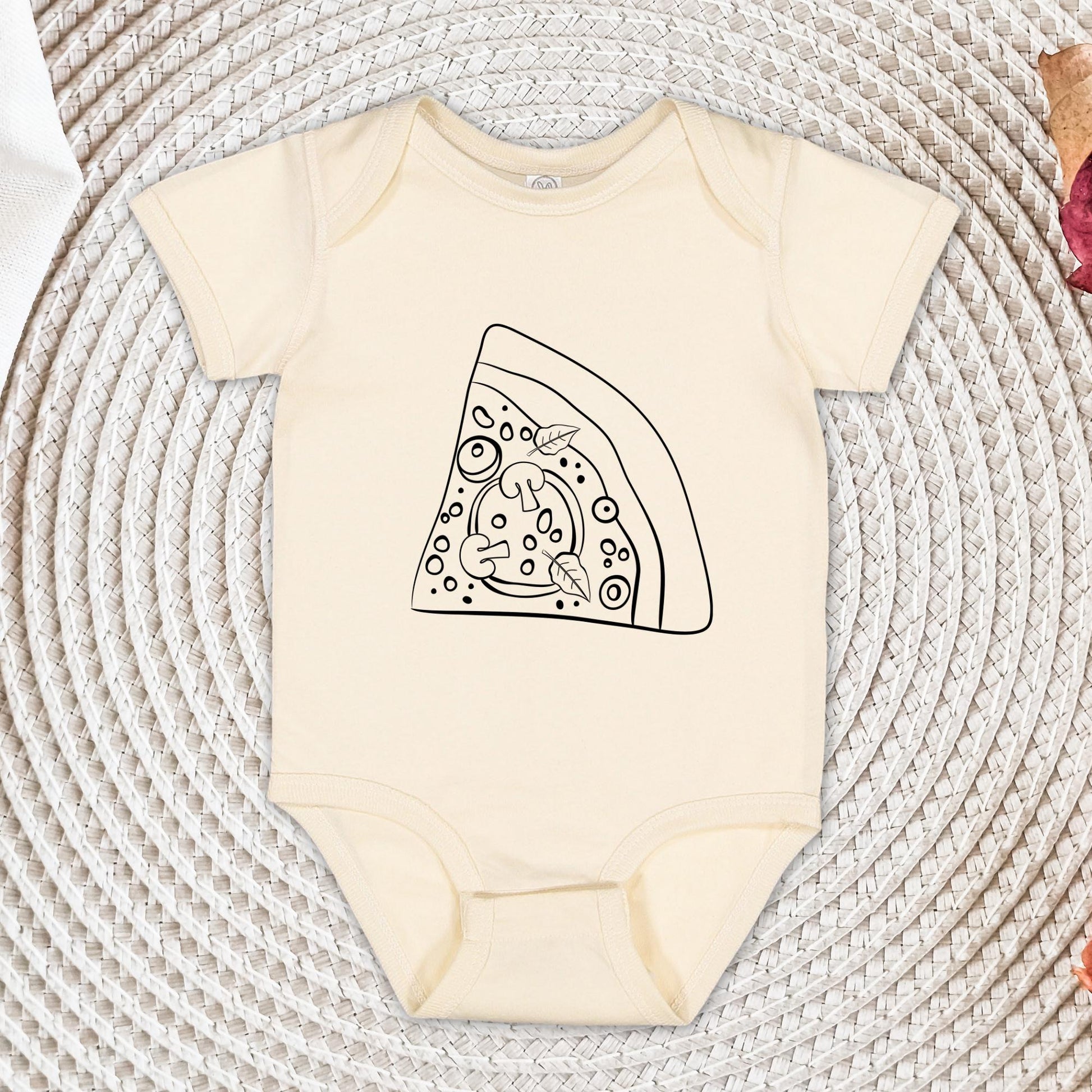 Pizza And Pizza Slice Matching Family Shirts, Baby Bodysuit Dad T-Shirt, Dad And Son Daughter Shirts, Parents And Kids Shirt
