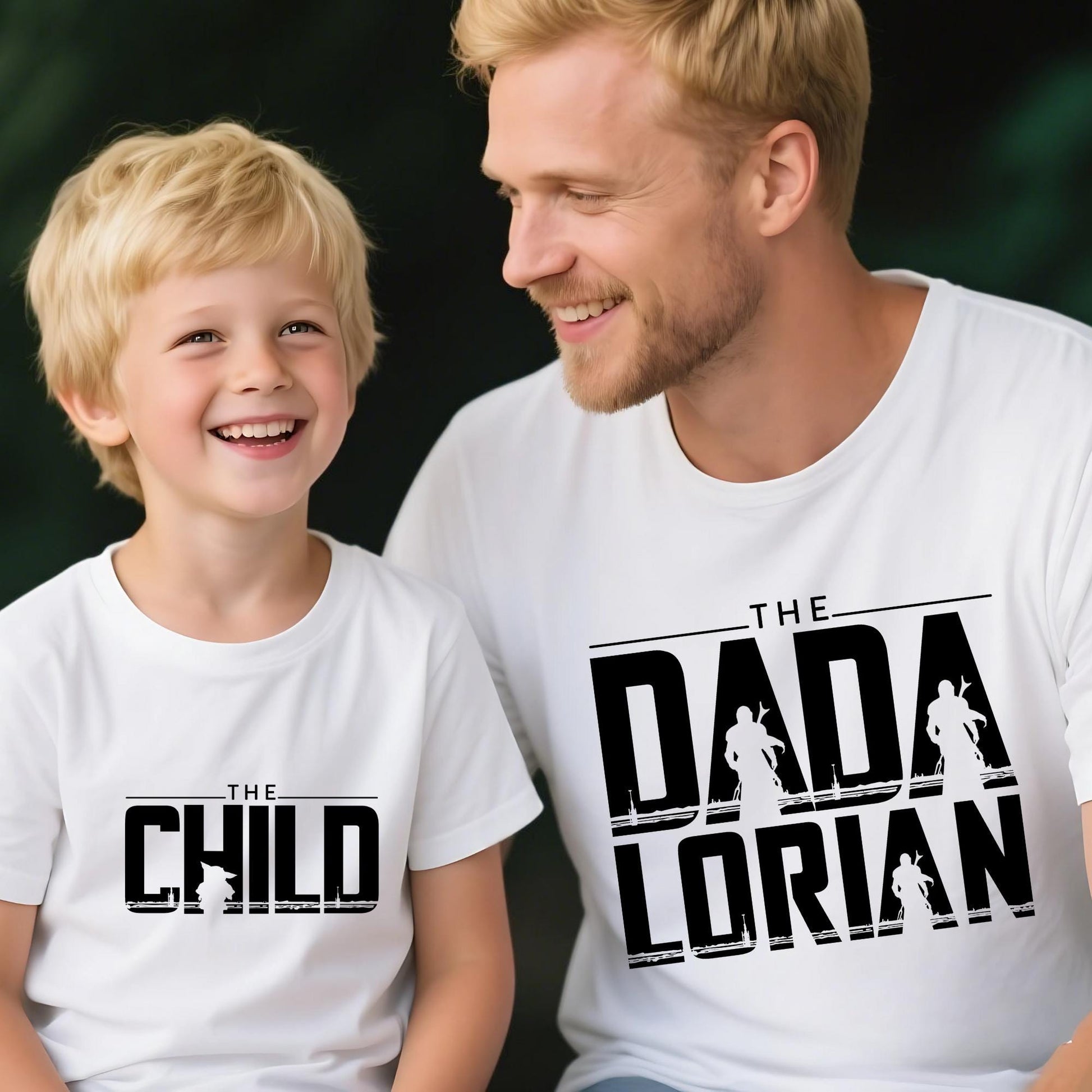 Dadalorian Shirt, Fathers Day Matching T-shirt, Dad and Son Outfits, Baby Bodysuit, Fathers Day Gift