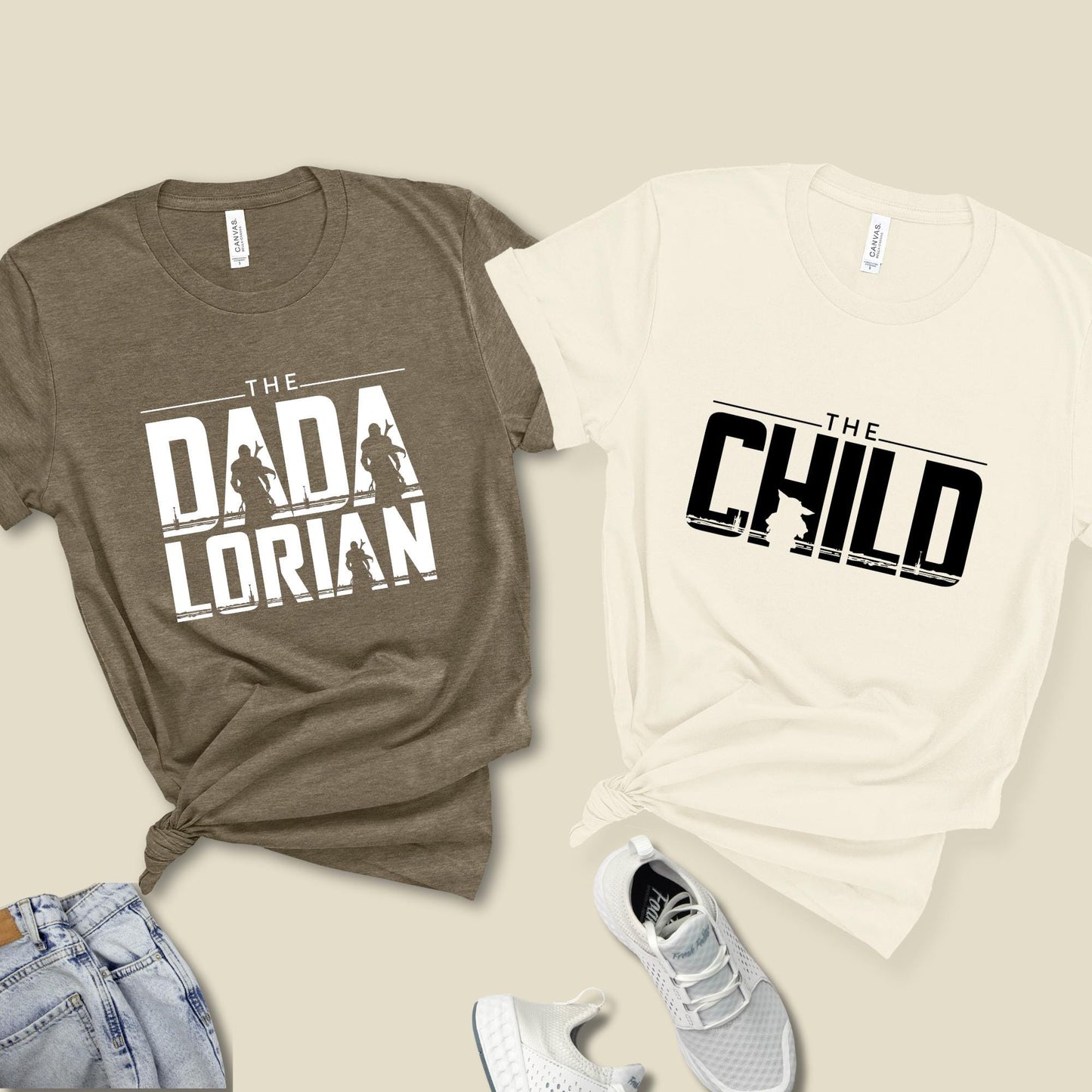 Dadalorian Shirt, Fathers Day Matching T-shirt, Dad and Son Outfits, Baby Bodysuit, Fathers Day Gift