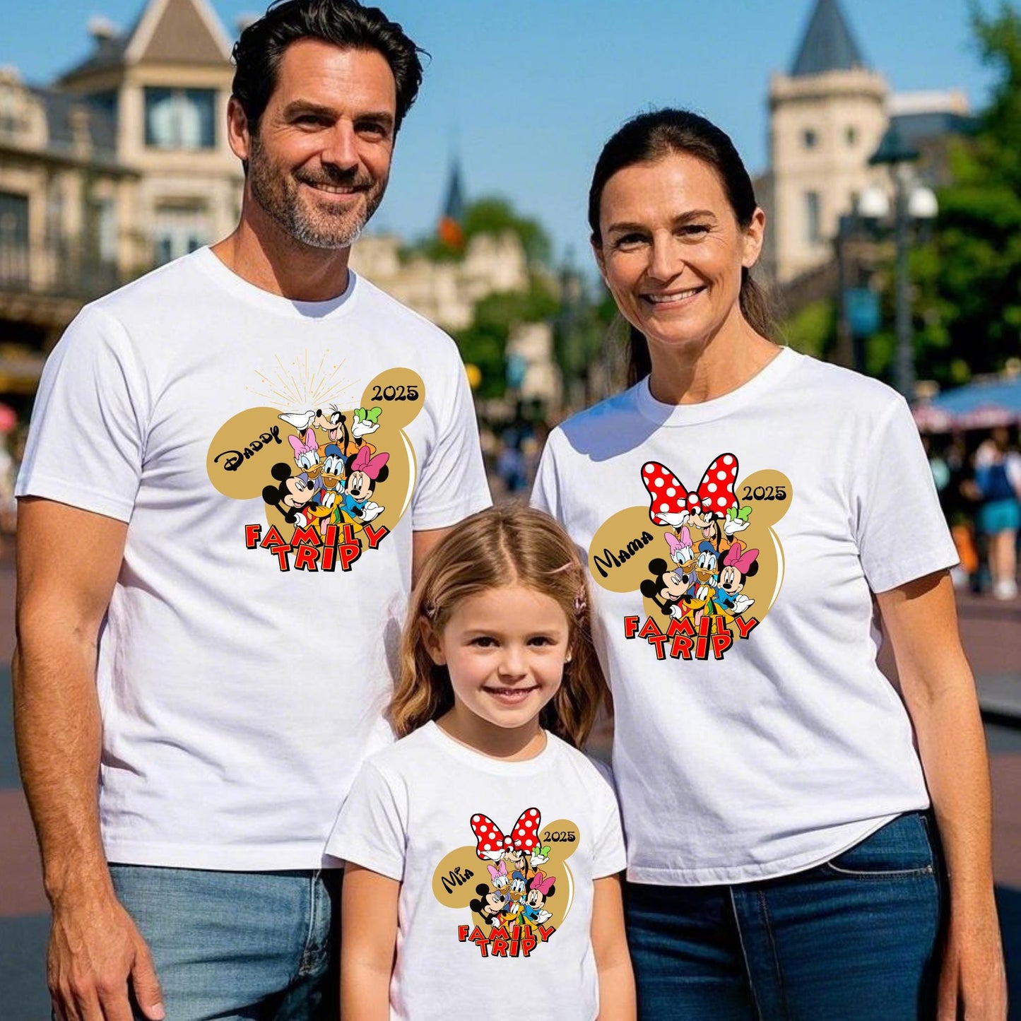 Custom Disney Trip Shirts, Disneyworld Shirts, Disney Trip, Disney Vacation T-shirt, Disney Couple Shirt, Disney Family Matching Shirts