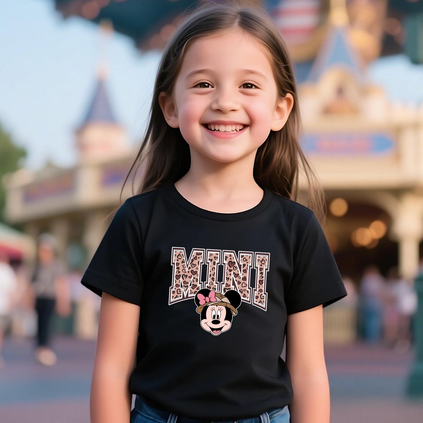 Mama and Mini Shirt, Disney Leopard Mom and Daughter Trip Sweatshirt, Mama and Mini Mouse T-Shirt, Mini Mom Tee, Disney Mothers Day Gift