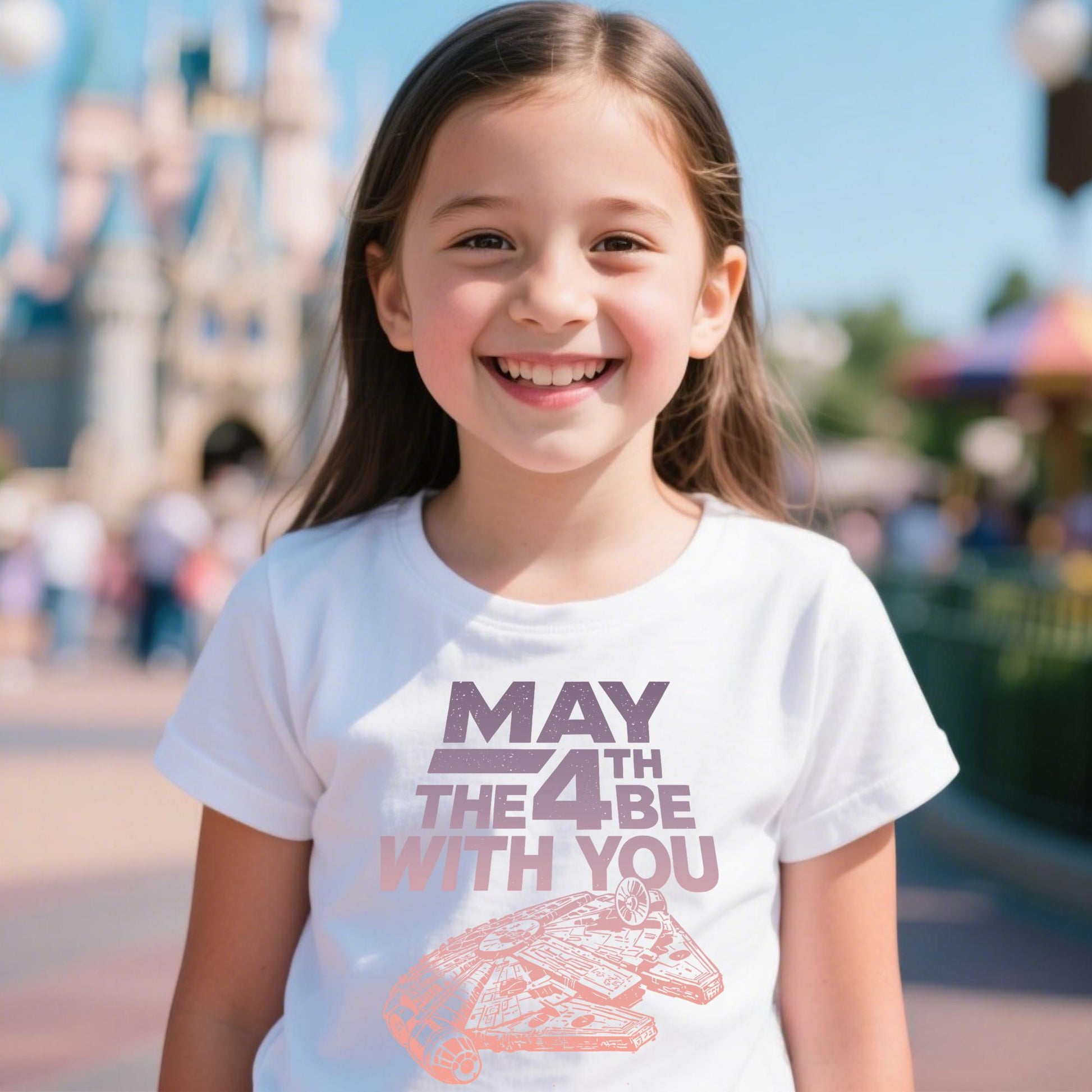 Star Wars Day Shirt, Disneyworld Star Wars Tee, May the 4th Shirt, May the Force Be With You Shirt, Galaxy's Edge Tee, Millennium Falcon Tee
