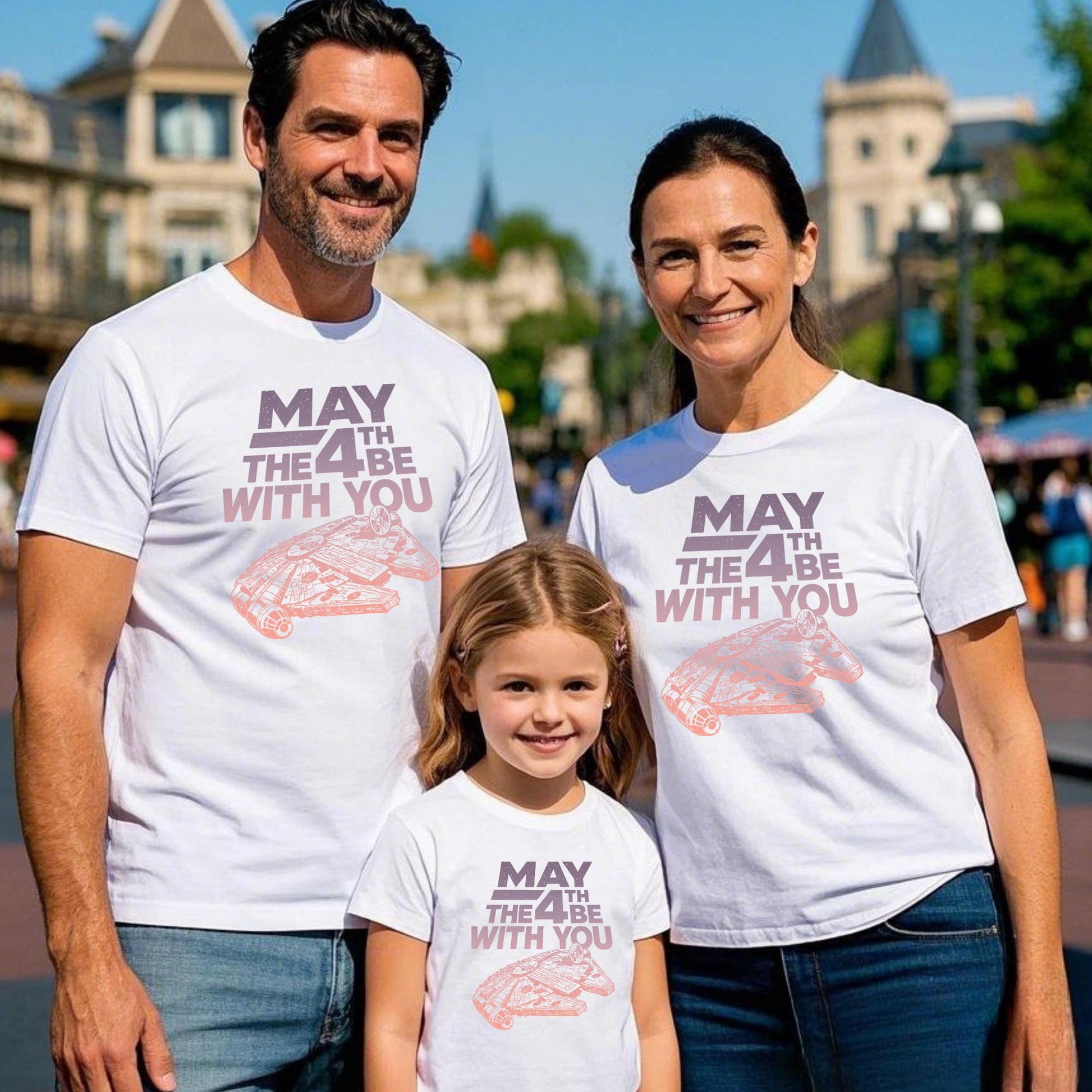 Star Wars Day Shirt, Disneyworld Star Wars Tee, May the 4th Shirt, May the Force Be With You Shirt, Galaxy's Edge Tee, Millennium Falcon Tee