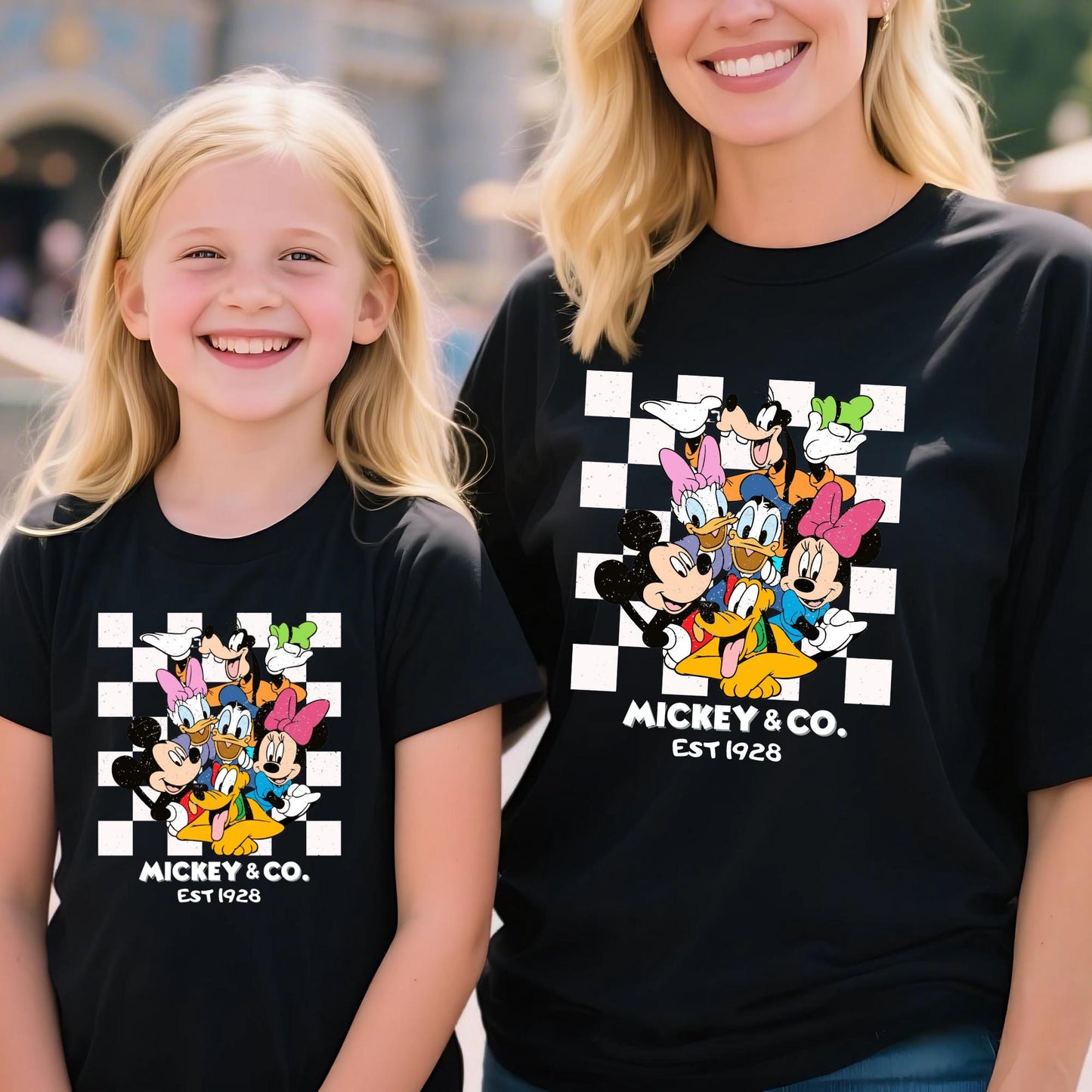Retro Mickey & Co 1928 Shirt, Disneyland Tee, Disneyworld Shirt, Mickey And Friends Family Shirt, Disney Gift, Vacation Shirt
