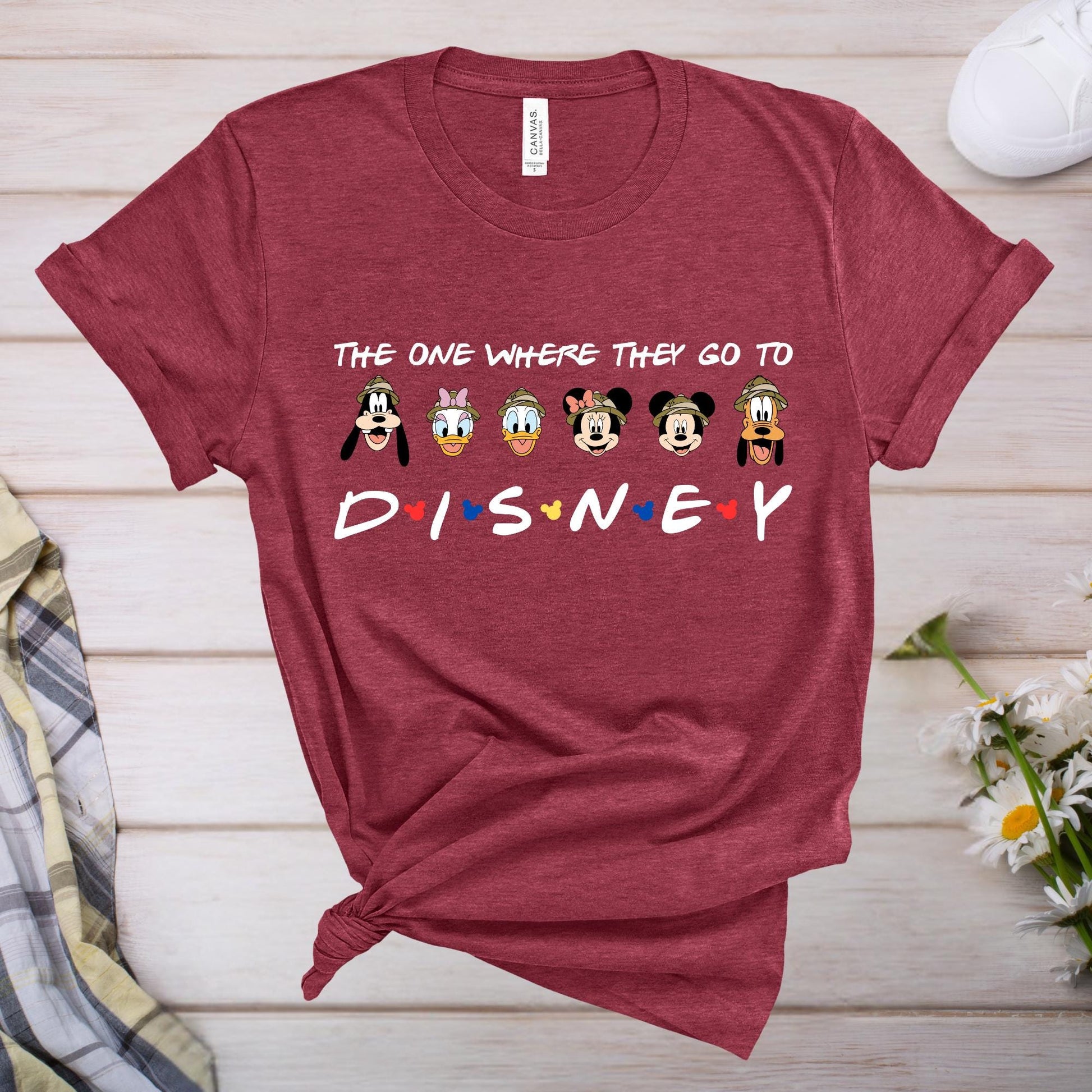 Mickey and Friends Disneyworld T-Shirt: Matching Family Tee