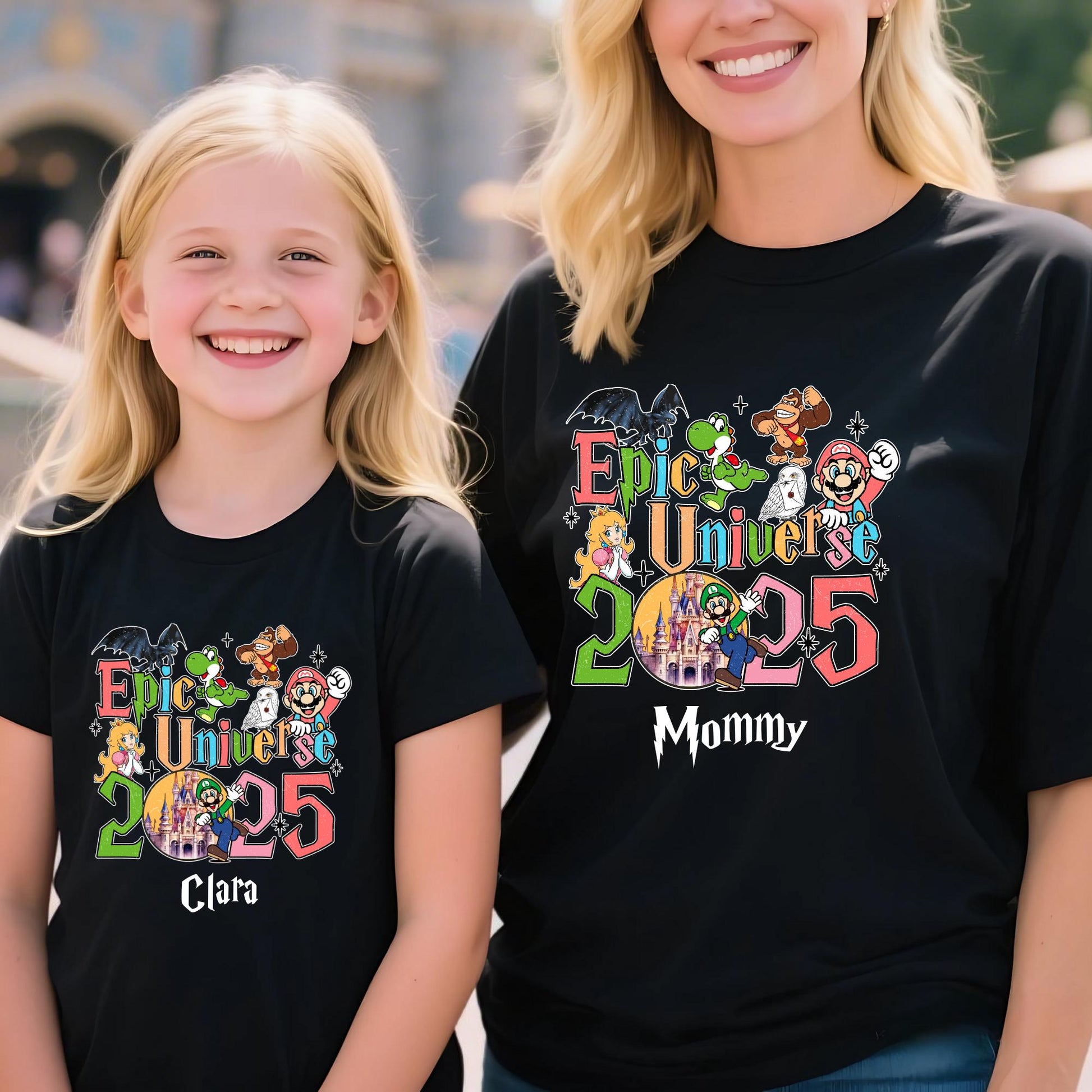 Personalized Epic Universe Family Shirts: Custom Matching Vacation Tees