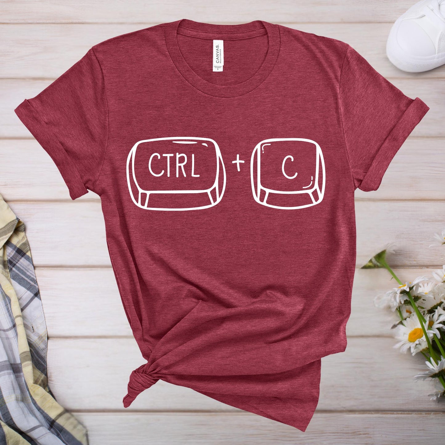 Copy Paste Shirt Fathers Day Gift, Father and Baby Matching Shirts - Copy And Paste Daddy T-shirt Baby Bodysuit - New Baby Gift