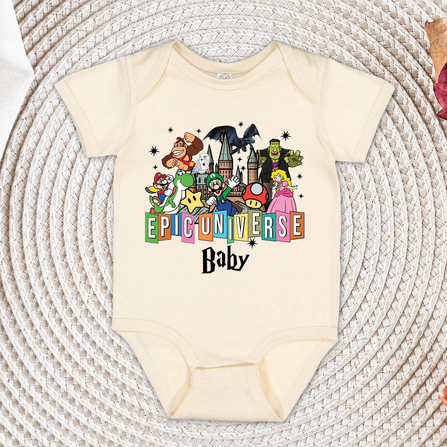 Personalized Super Mario Epic Universe Shirt, Mario Luigi Princess Peach Epic Trip 2025, Epic Universe Family Matching, Custom Epic Shirt