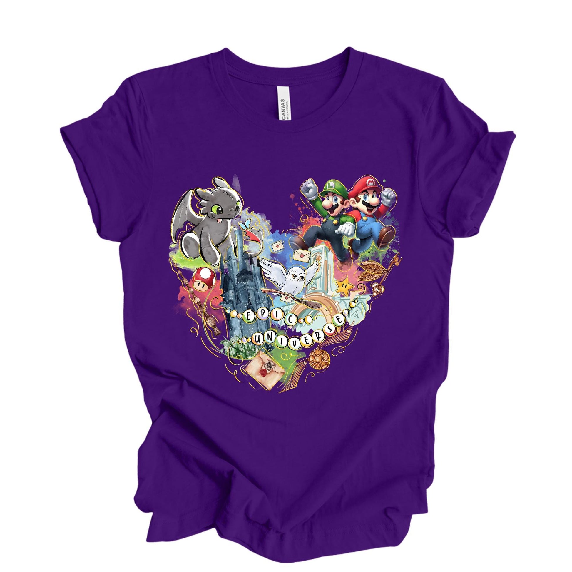 Heart Epic Universe Shirt, Family Universe Park Trip Shirt, Family Universe Park Trip 2025 Shirt, Orlando Park Epic Universe Shirts
