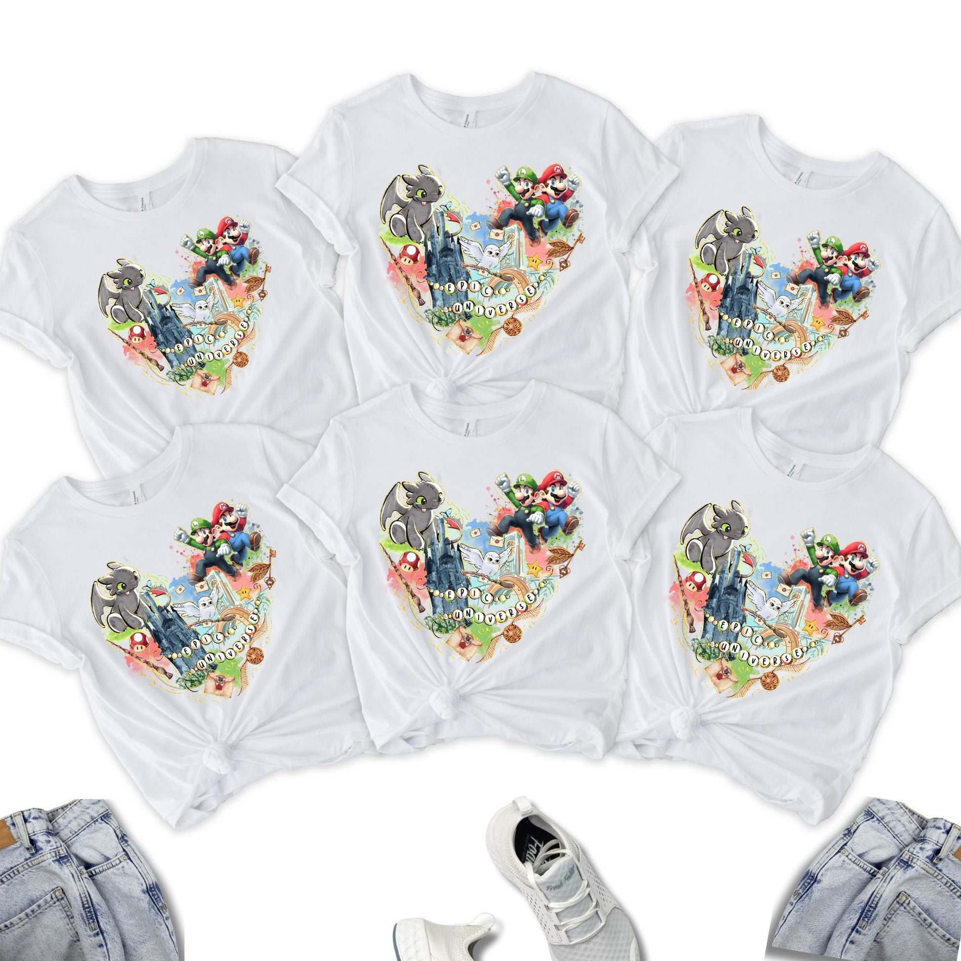 Heart Epic Universe Shirt, Family Universe Park Trip Shirt, Family Universe Park Trip 2025 Shirt, Orlando Park Epic Universe Shirts