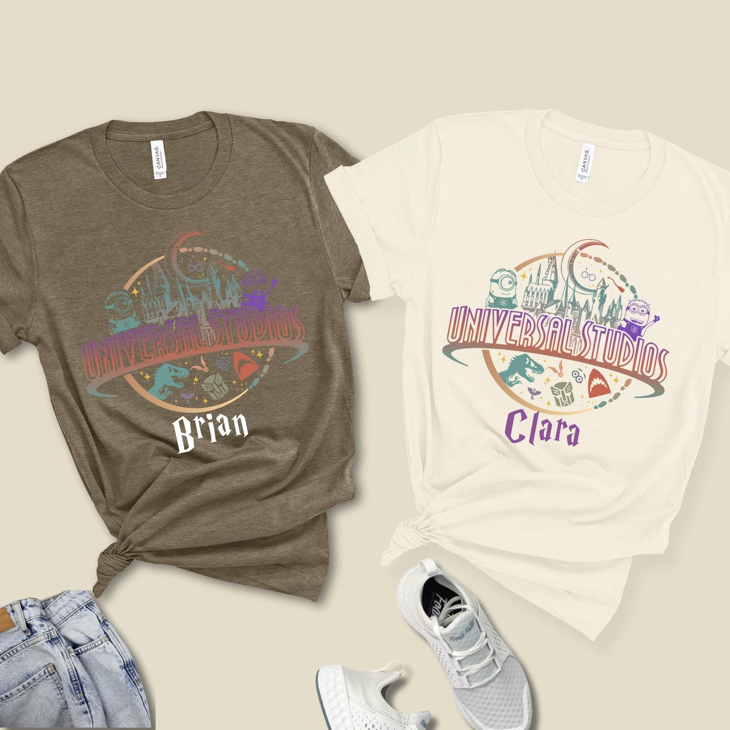 Custom Universal Studios Family Birthday Shirt: Soft Cotton Blend