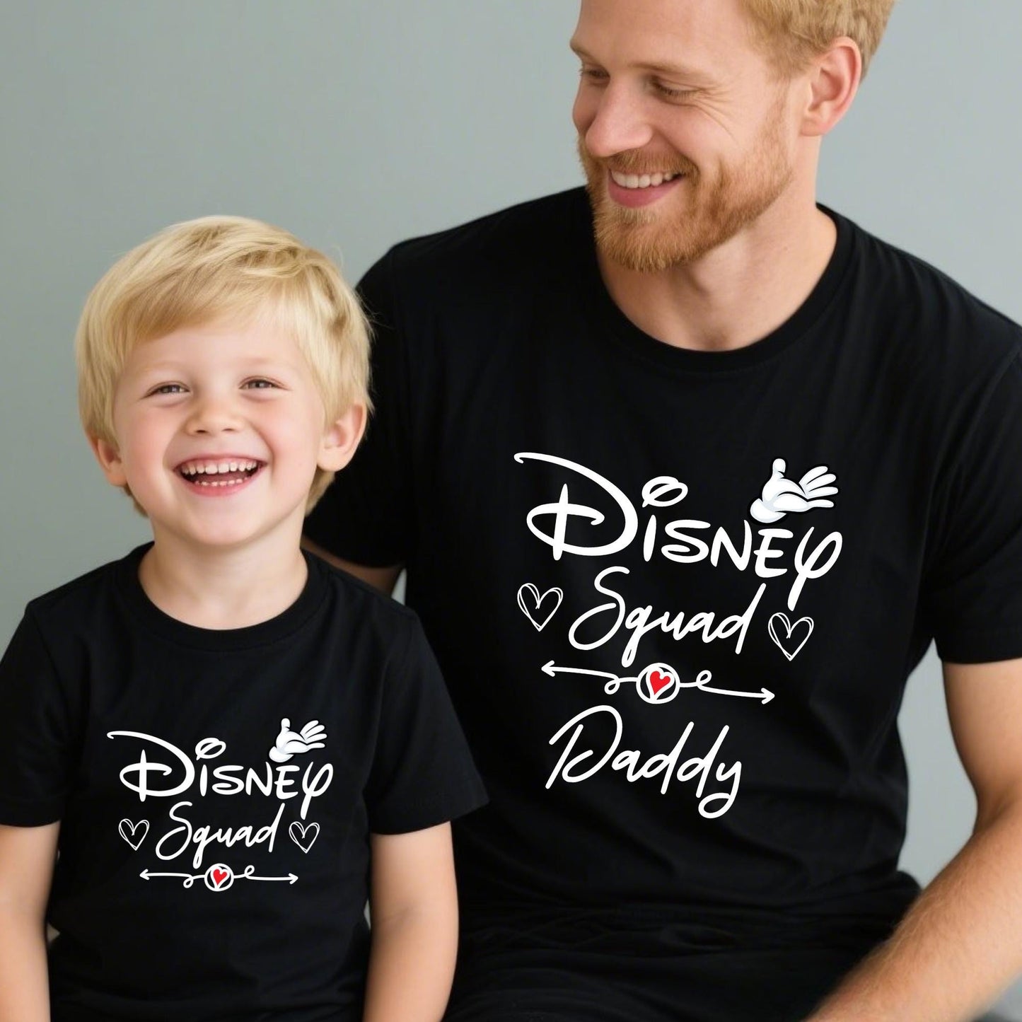 Custom Disney Squad Shirt Family Trip T-shirt Matching Magic Trip Tee Mickey & Minnie Shirt Vacation Gift