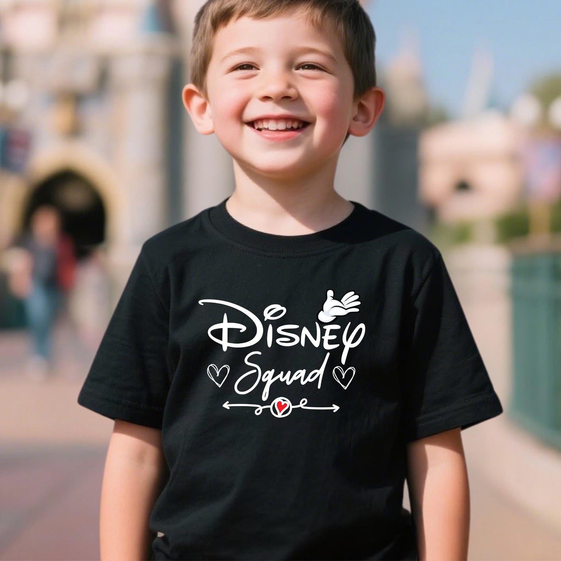 Custom Disney Squad Shirt Family Trip T-shirt Matching Magic Trip Tee Mickey & Minnie Shirt Vacation Gift