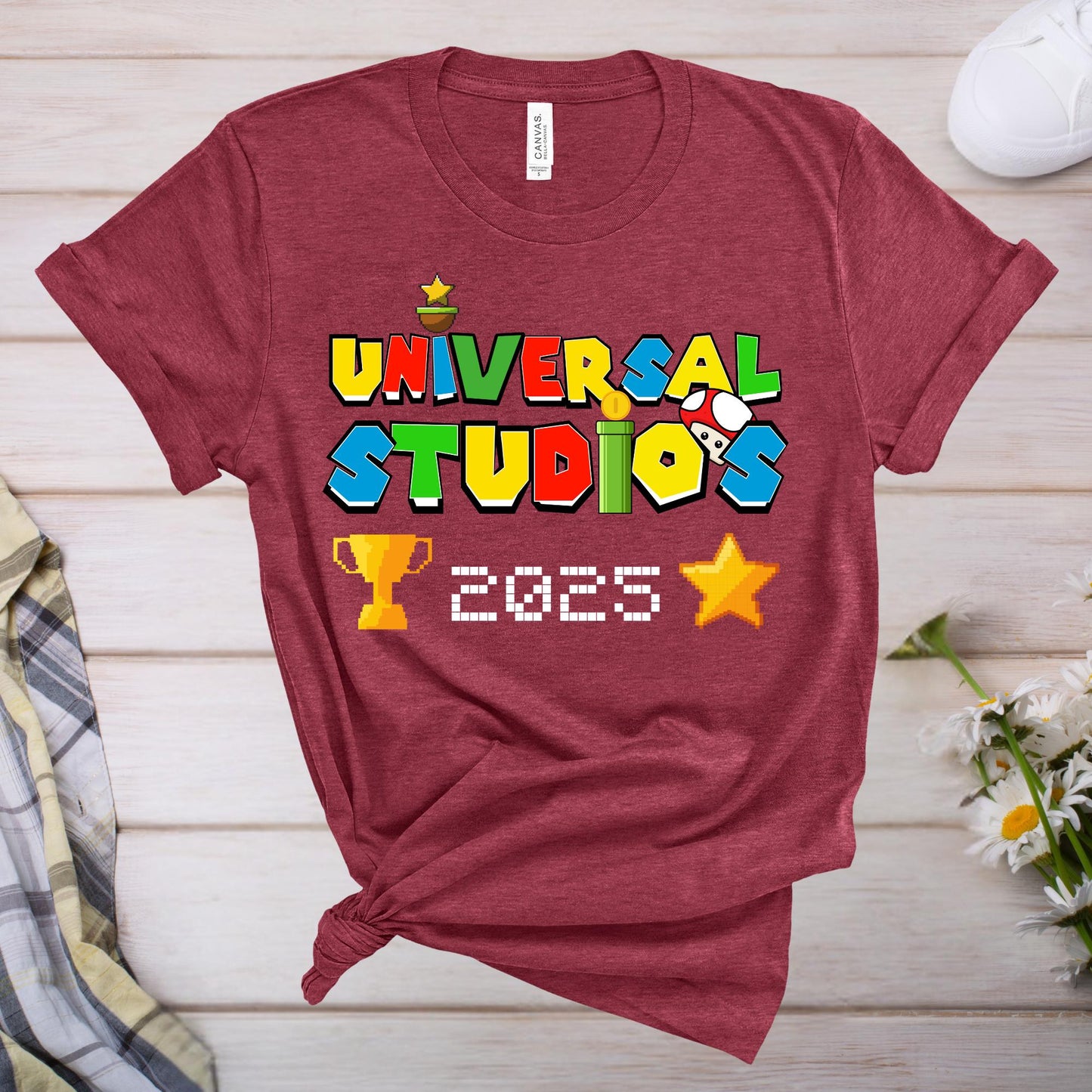 Funny Universal Studios Family Vacation Shirt: 2025 Trip Top