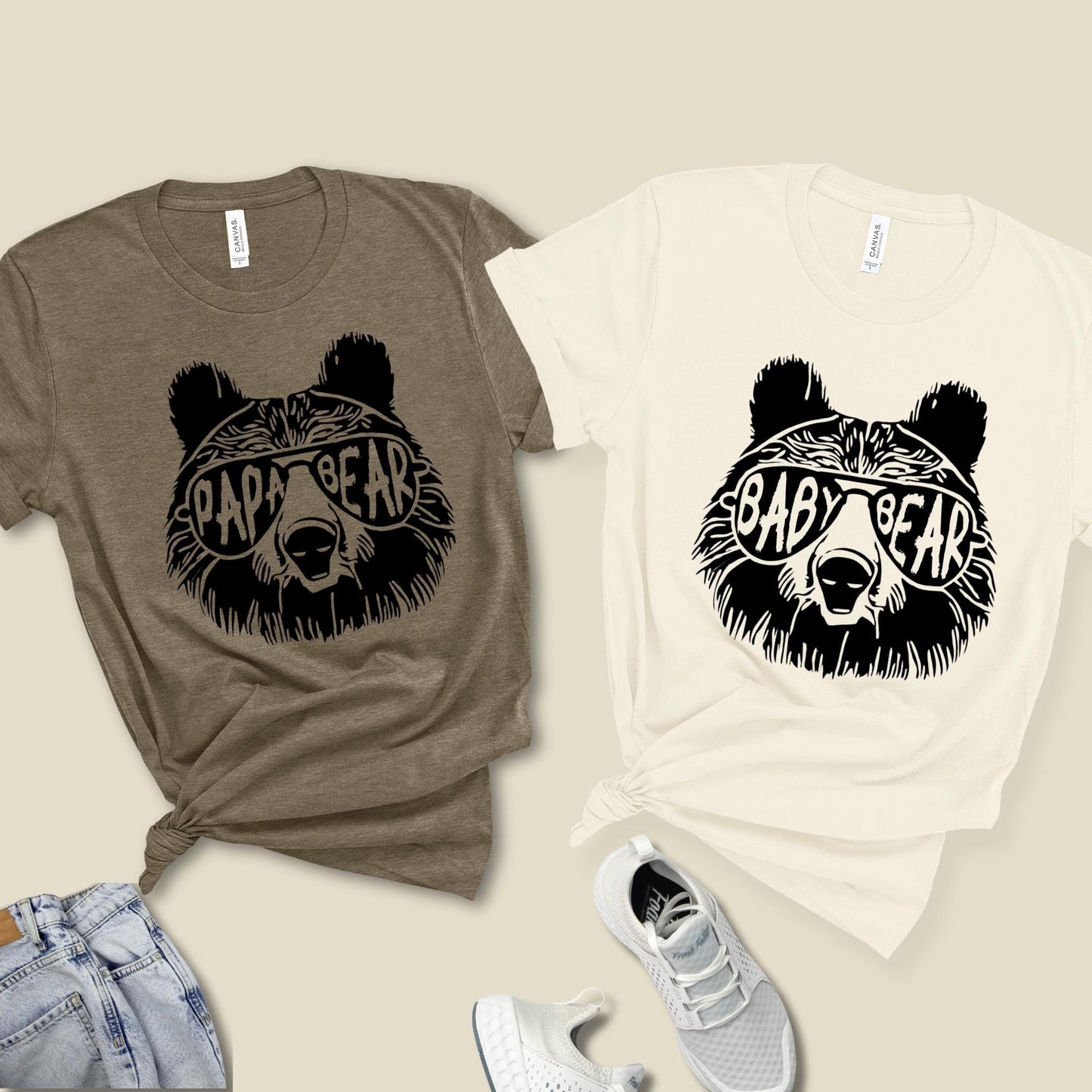 Papa Bear Shirt | Papa Bear Tee, Papa Bear Baby Bear Shirt, Fathers Day Shirt, Bear Family Shirts, New Dad Gift, Baby Shower Gift, Dad Shirt