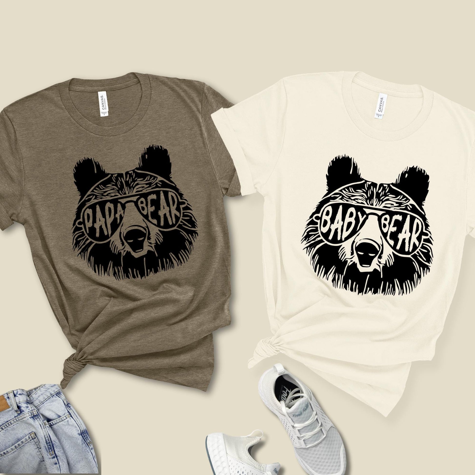 Papa Bear Shirt | Papa Bear Tee, Papa Bear Baby Bear Shirt, Fathers Day Shirt, Bear Family Shirts, New Dad Gift, Baby Shower Gift, Dad Shirt