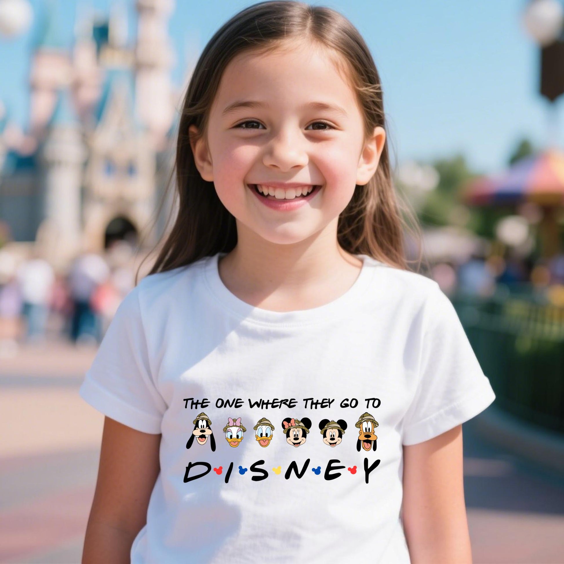 Mickey and Friends Disneyworld T-Shirt: Matching Family Tee