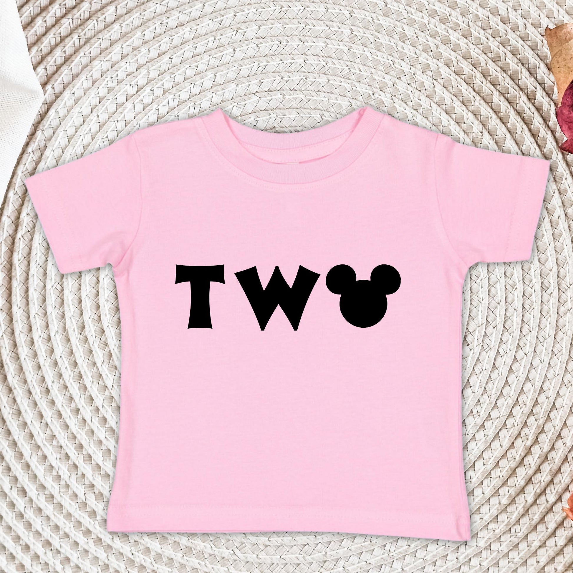 Second Birthday Mickey Mouse Shirt: Vintage Toddler Party Tee