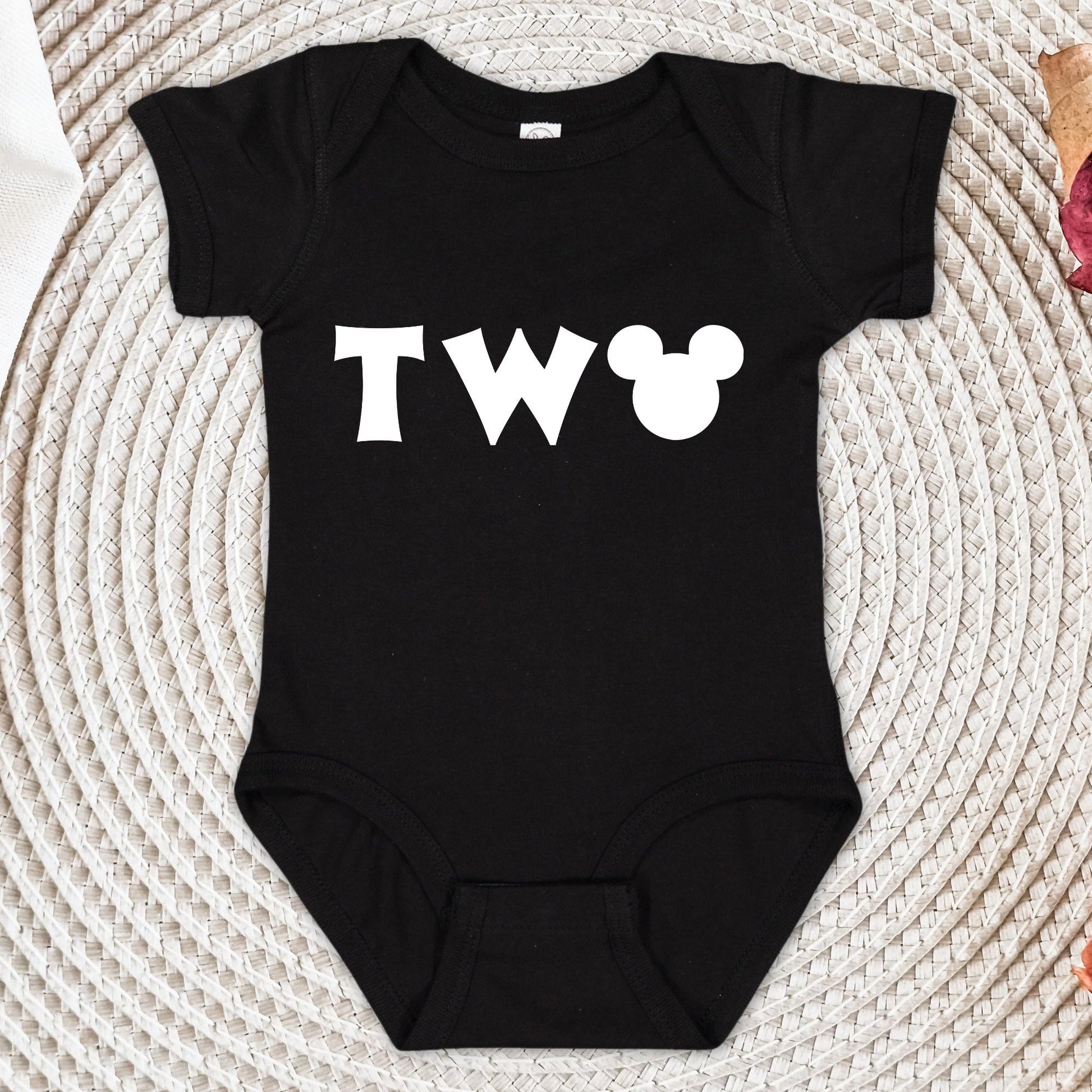 Second Birthday Mickey Mouse Shirt: Vintage Toddler Party Tee