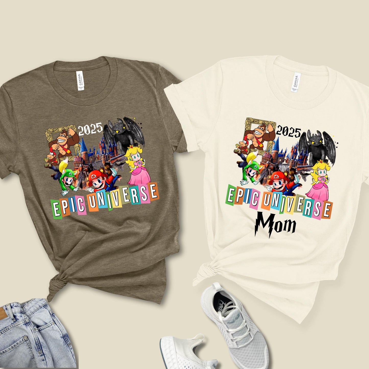 Epic Universe Family Matching Shirts, Custom Epic Universe Shirt, Baby Bodysuit, Epic Universe Shirts, Vacation Shirt, Birthday Gift