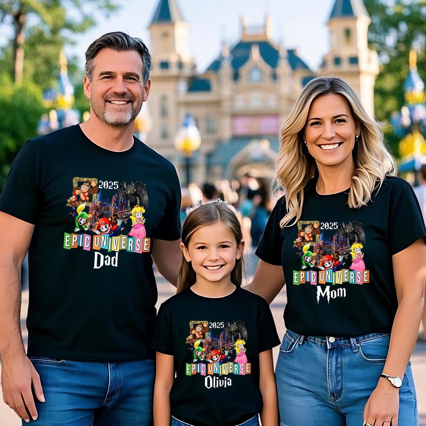 Epic Universe Family Matching Shirts, Custom Epic Universe Shirt, Baby Bodysuit, Epic Universe Shirts, Vacation Shirt, Birthday Gift