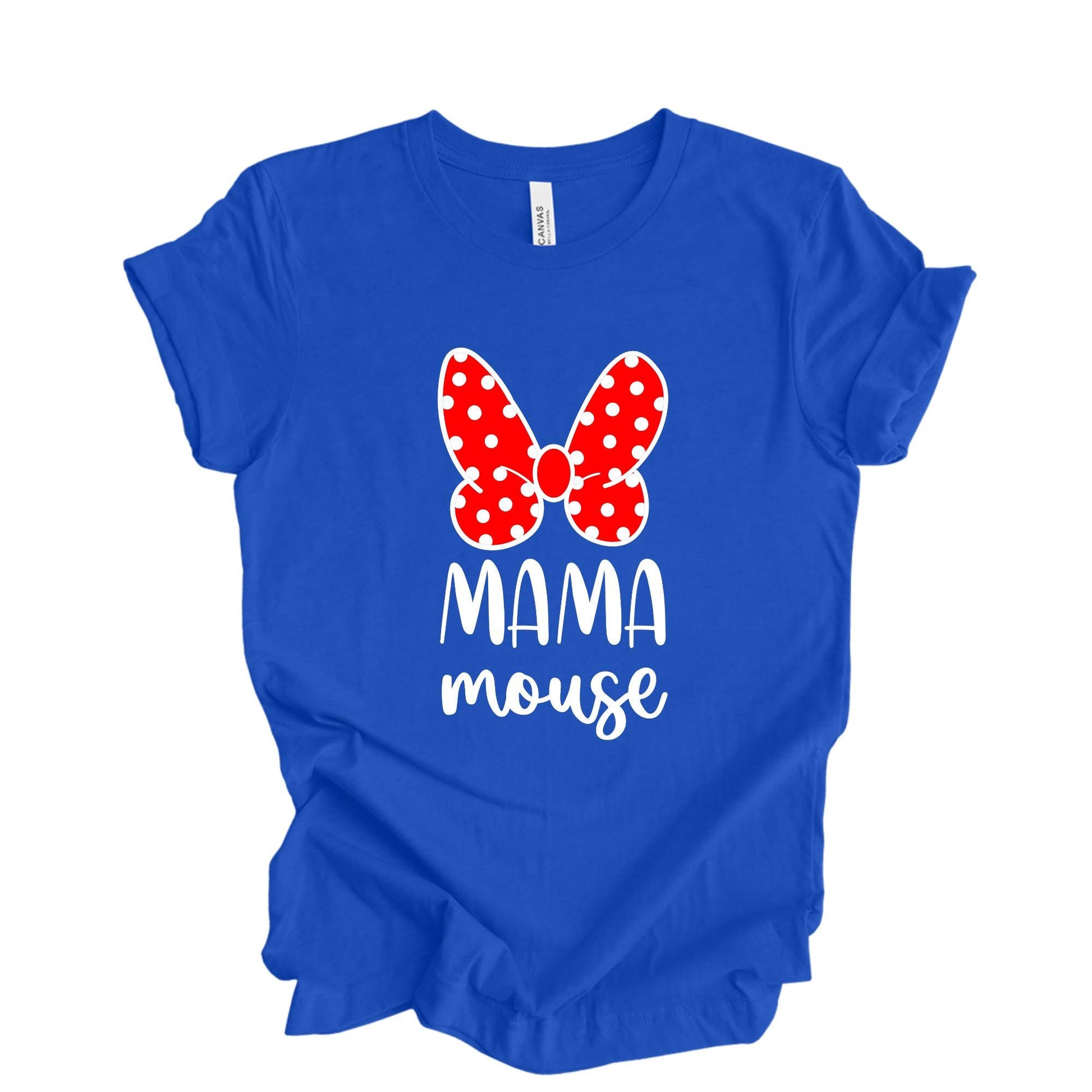 Mama and Mini Mouse Shirt, Disney Mommy and Me T-Shirt, Minnie Mom Matching Tee, Disneyland Mother's Day Tee, Minnie Bow Shirt