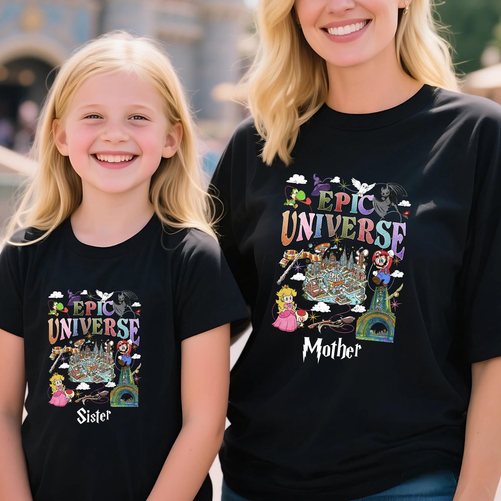 Retro Universe Park Trip Shirt: Custom Family Vacation Tee