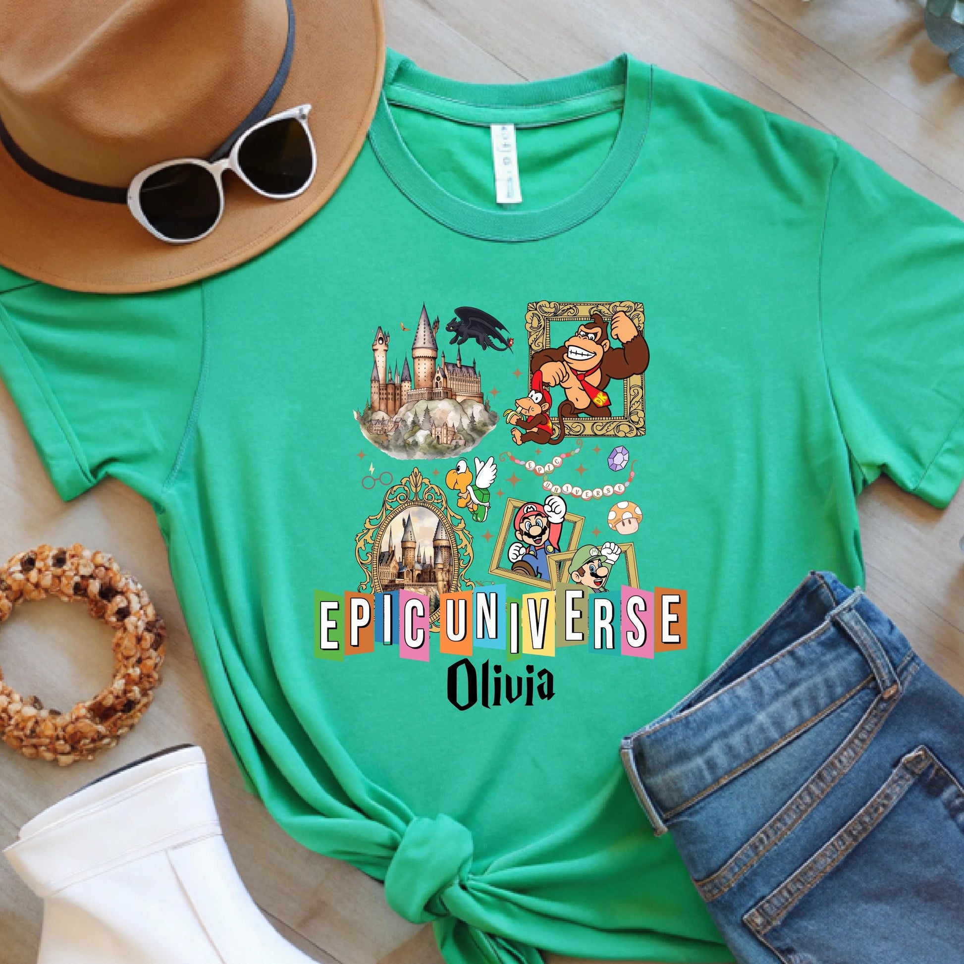 Epic Universe Family Shirts, Custom Epic Universe Shirt, Retro Universal Epic Universe Matching Shirts, Baby Bodysuit, Epic Universe Shirts