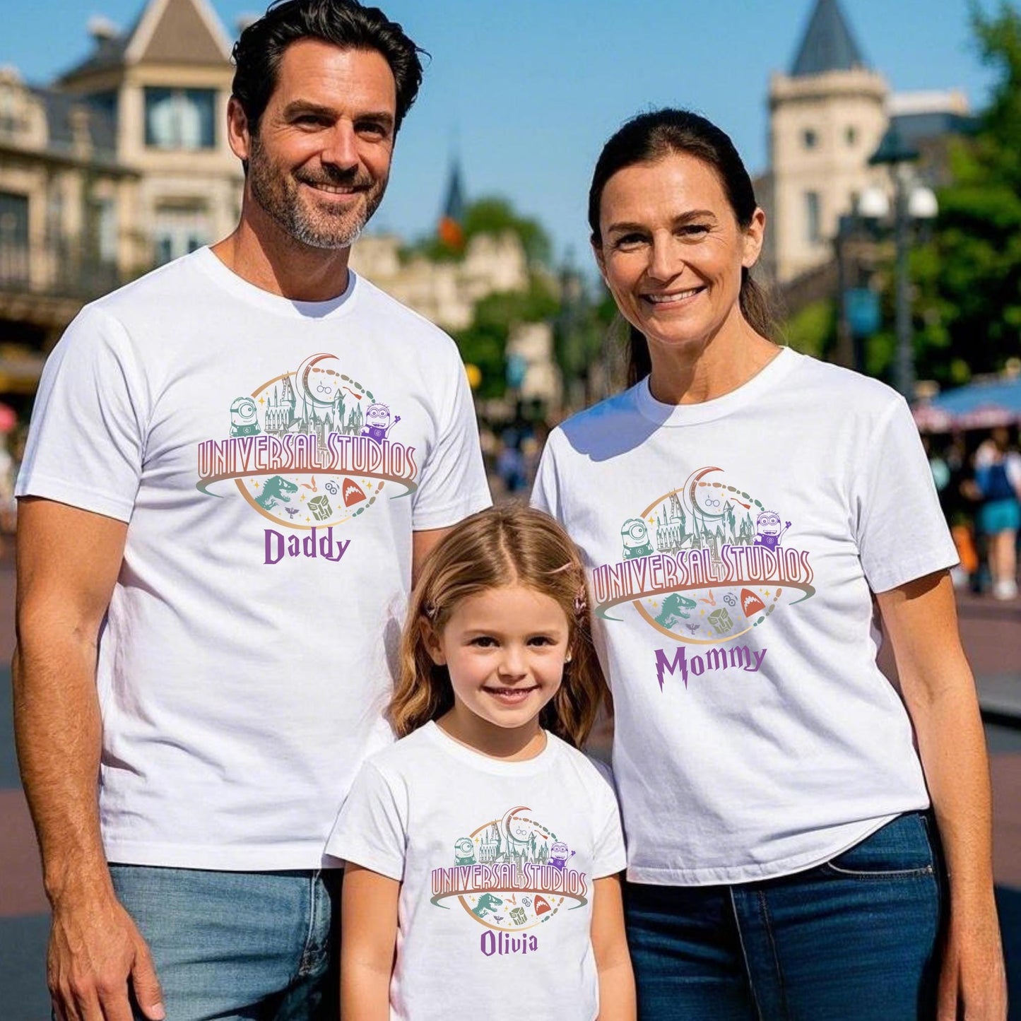 Custom Universal Studios Family Birthday Shirt: Soft Cotton Blend