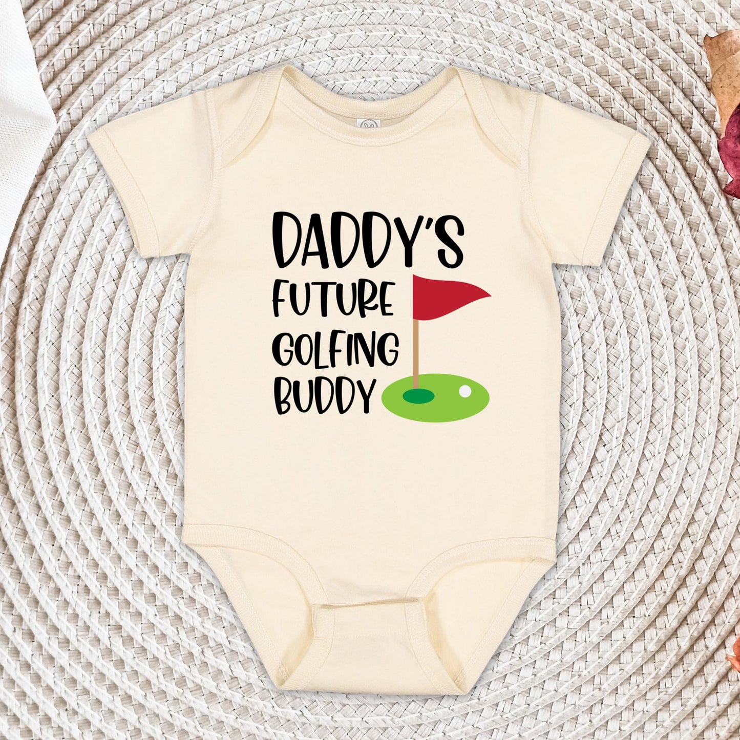 Daddy's Future Golfing Buddy Bodysuit, Baby Shower Gift, Baby Outfit, Baby Boy Onesie®, Toddler Outfit, Golfing Graphic Tee Fathers Day Gift