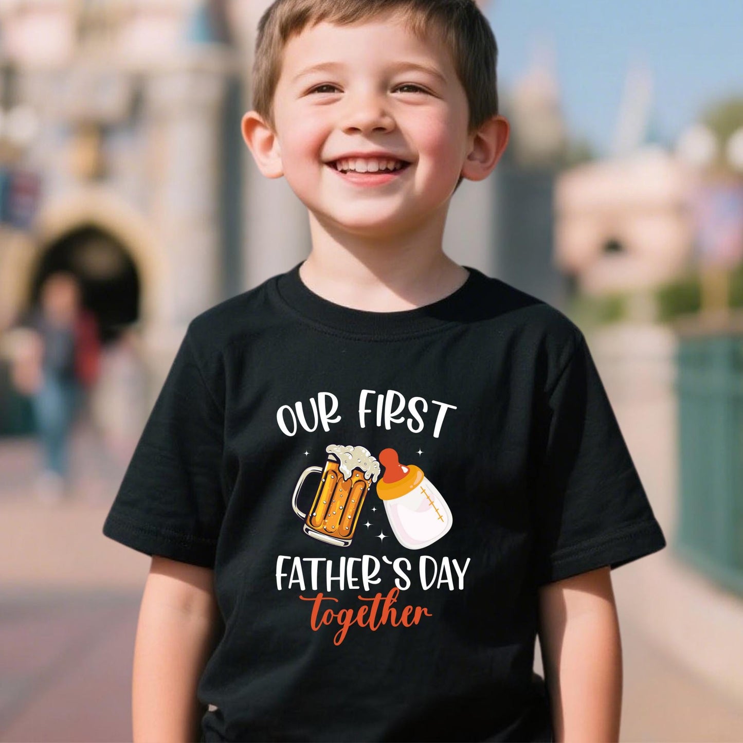 First Father's Day Baby Bodysuit: Daddy & Mini Matching Set
