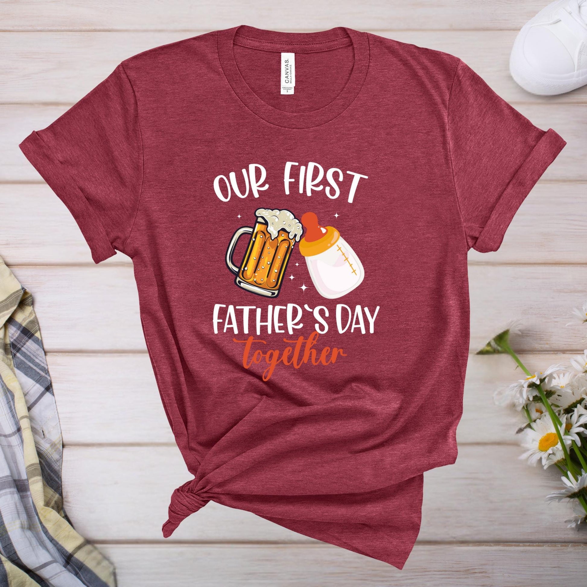 First Father's Day Baby Bodysuit: Daddy & Mini Matching Set
