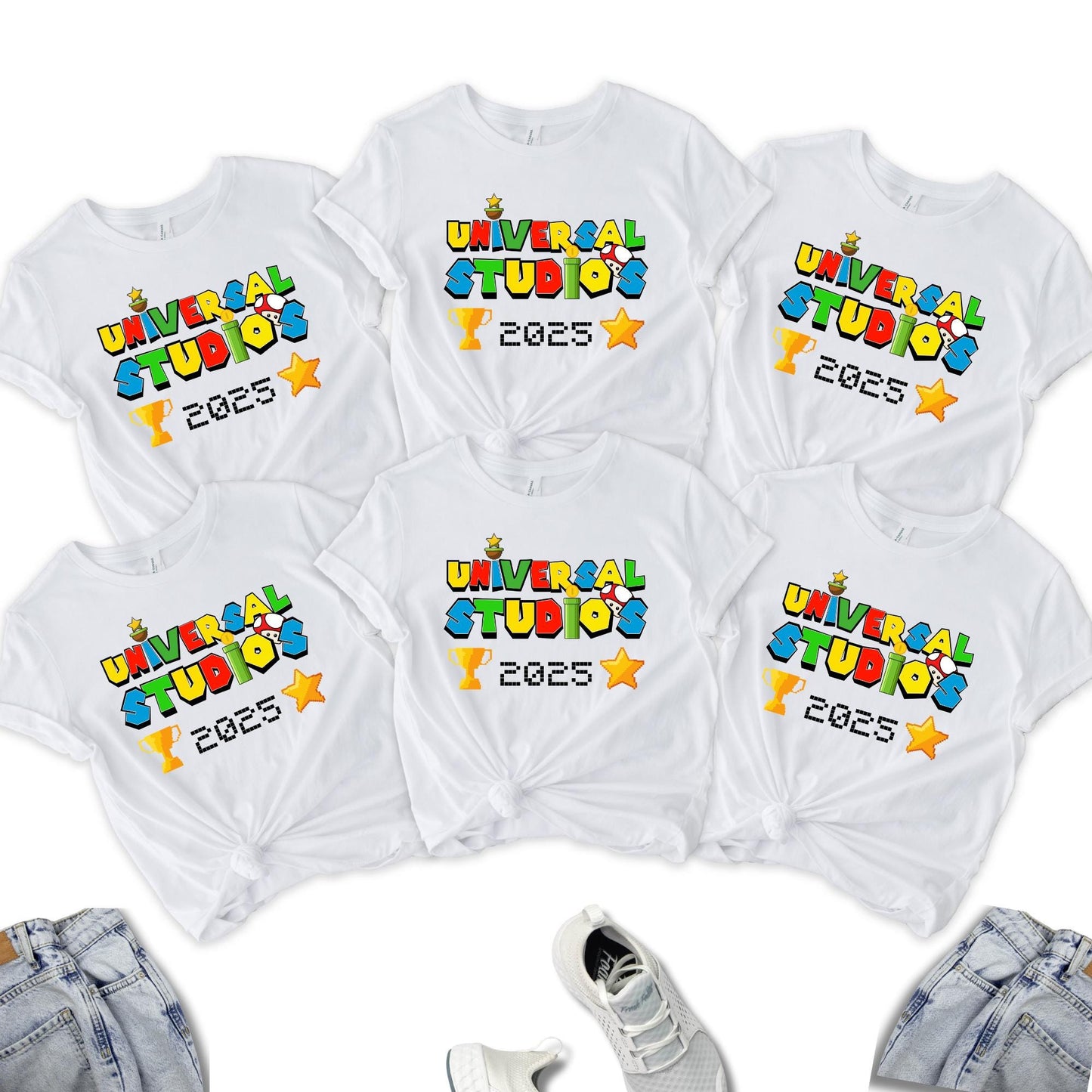 Funny Universal Studios Family Vacation Shirt: 2025 Trip Top
