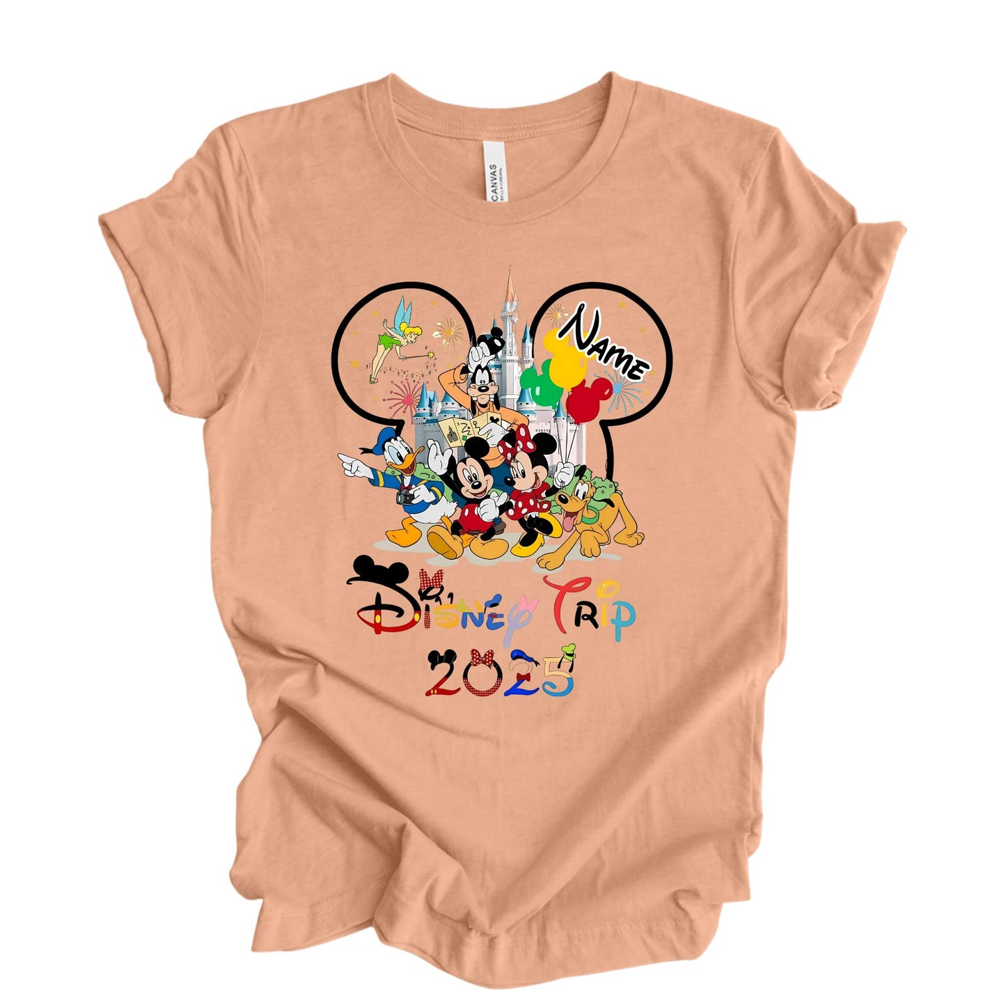 Personalized Disneyland Family Trip Shirt: Custom Vacation Tee